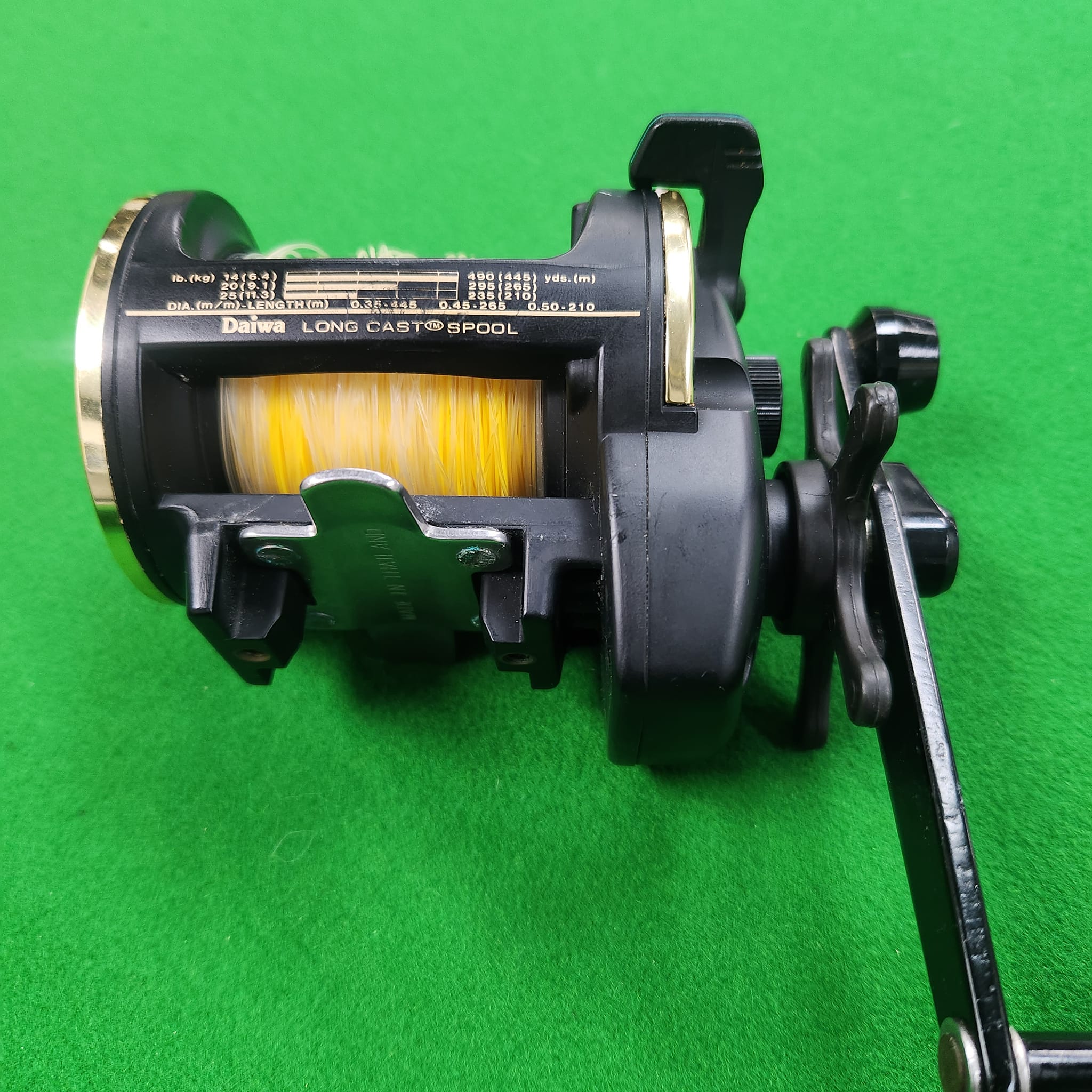 bait fishing reel For Fun Spinning I Catfish Pro Dredge Fish Lead | daiwa victoria Model:SSVII6500LC Ready to use immediately