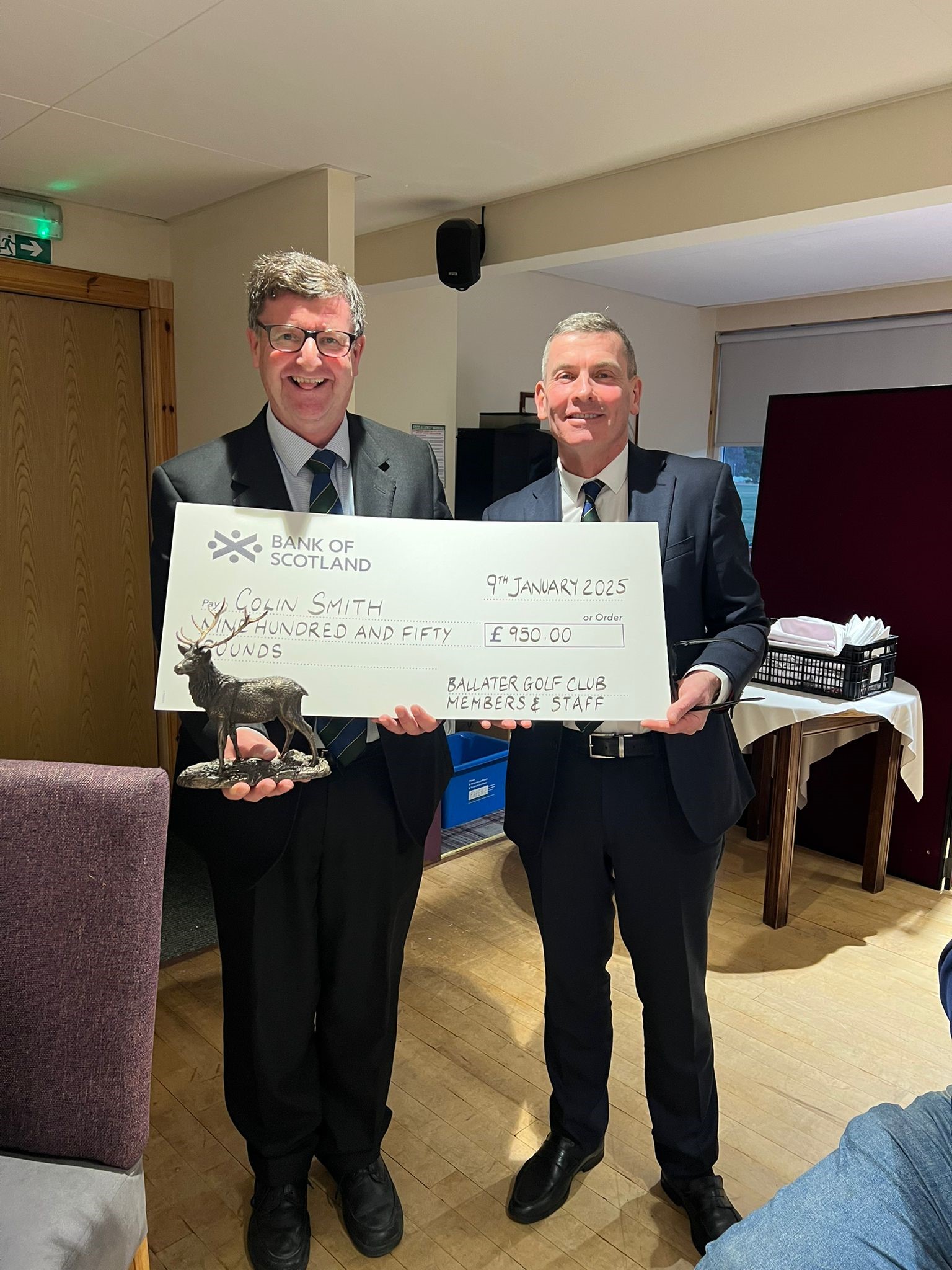 Ballater - After 18 amazing years of service as our Secretary/Club ...