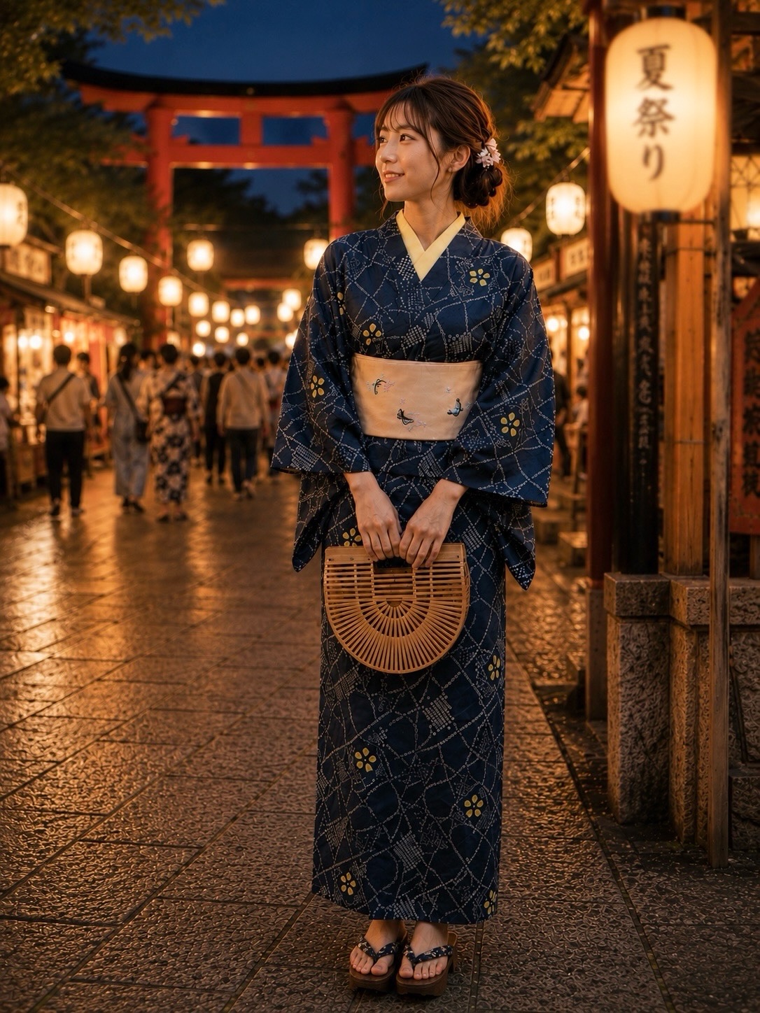 絞り浴衣　自由区 明日6/18(木)は花園商店営業日です。 よろしかったらお出かけください