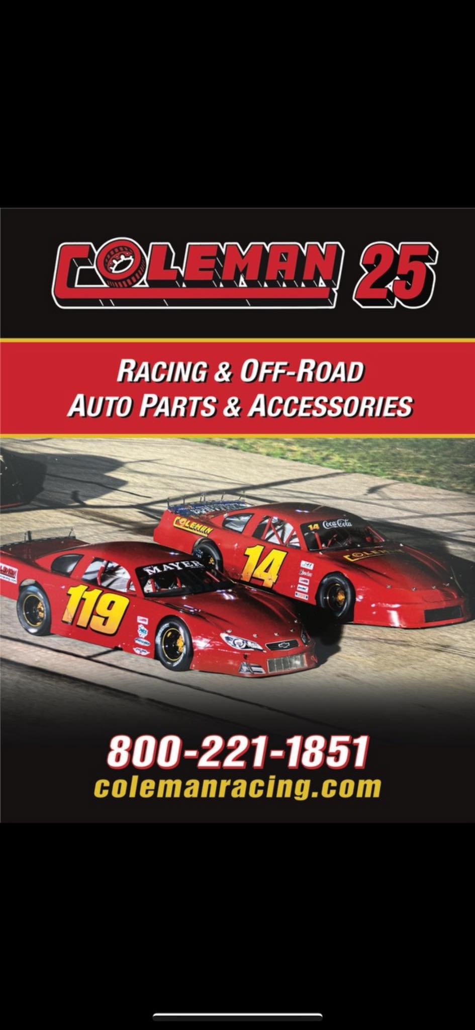 Coleman Racing Products | Menominee MI