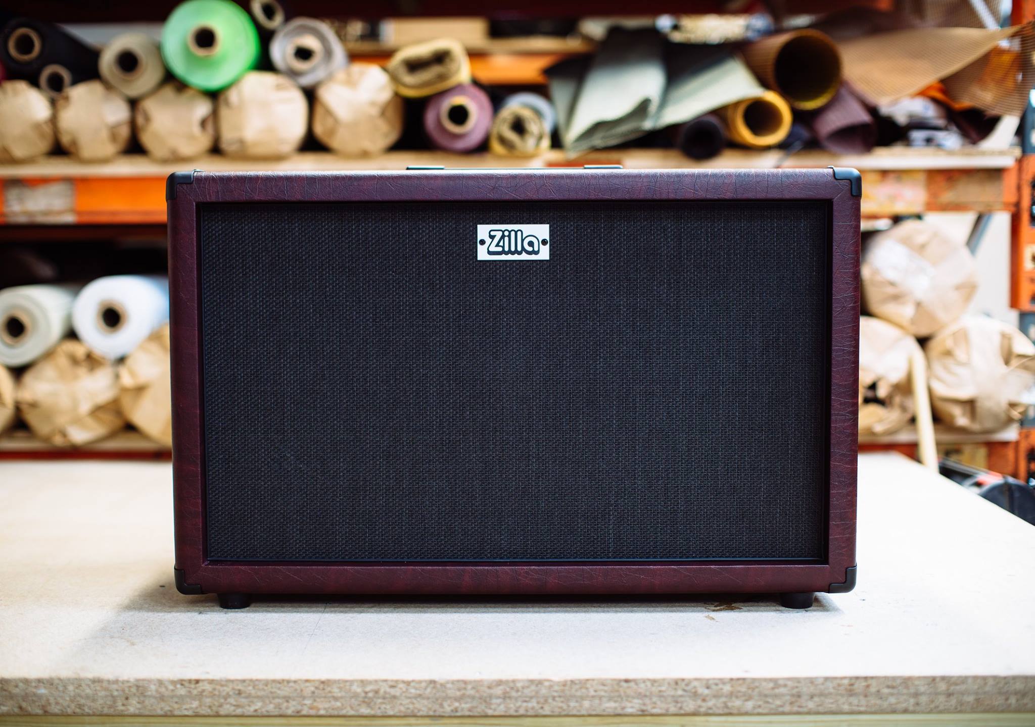 Here's a custom 2x12 and a Fatboy. I really like the wine taurus