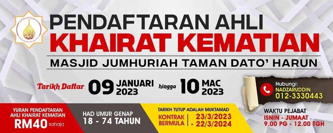 Lama... - Laman Rasmi Utama Masjid Jumhuriah Taman Dato' Harun