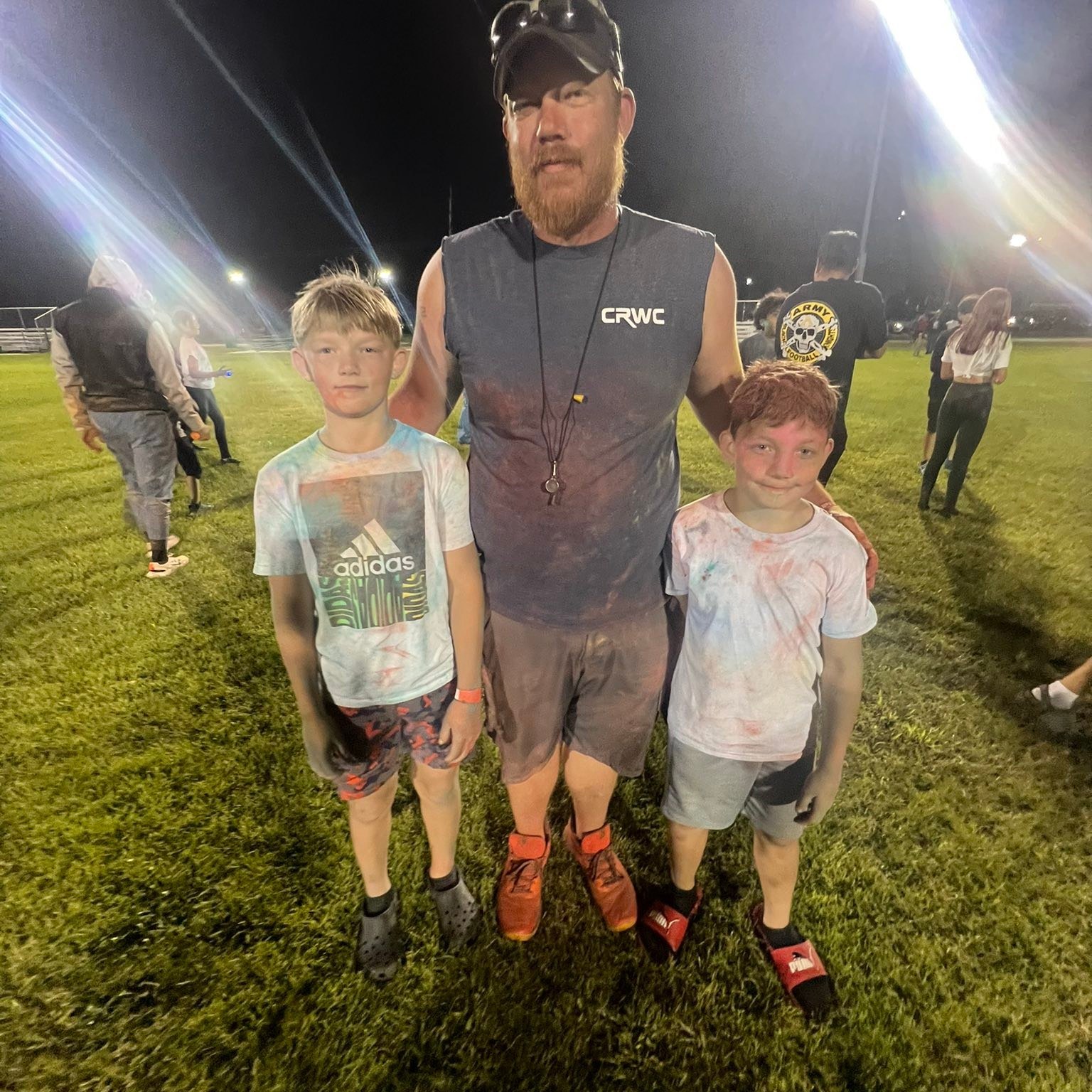 Burbank Titans 2026 color run | Jimmy Okeefe