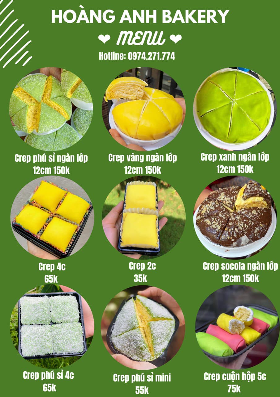 CHỢ ONLINE XUÂN ĐỊNH - ĐỒNG NAI | 💥MENU BÁNH TIỆM EM💥