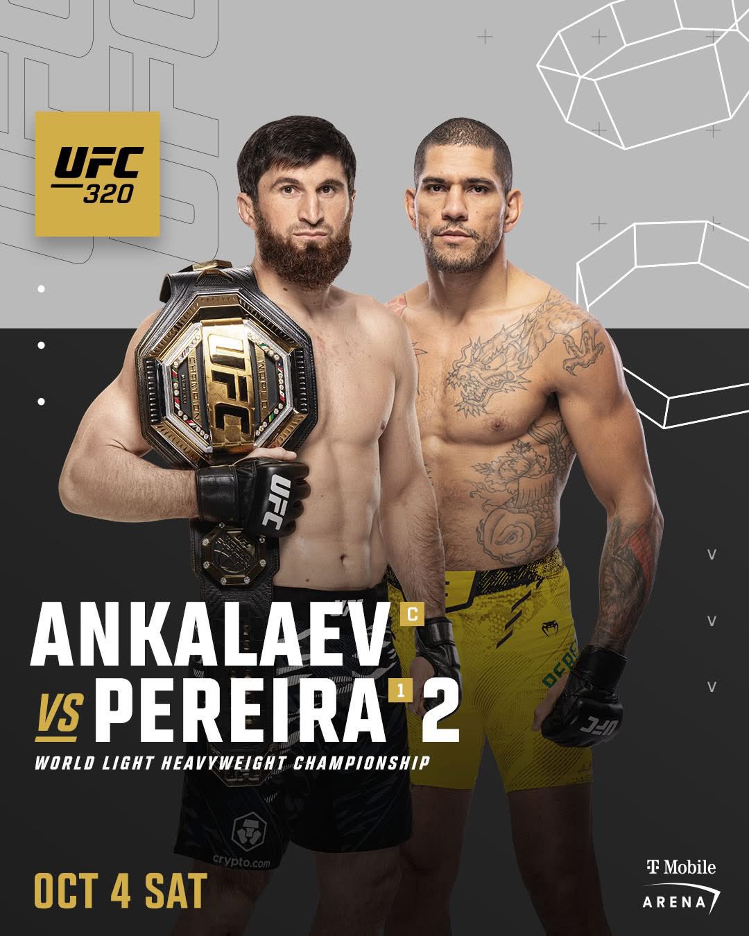 Some badass bouts just dropped for #UFC320! Magomed Ankalaev vs