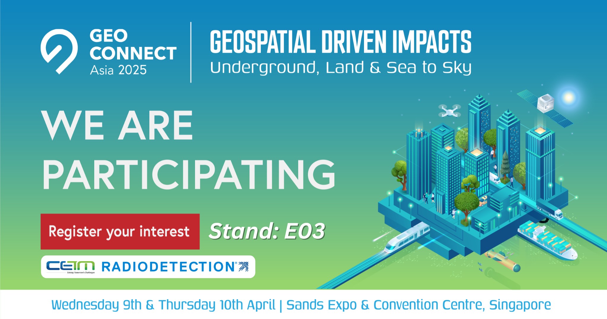 CETM Group - 📢 Join Us at GeoConnect Asia 2025! 🌏 ... | Facebook