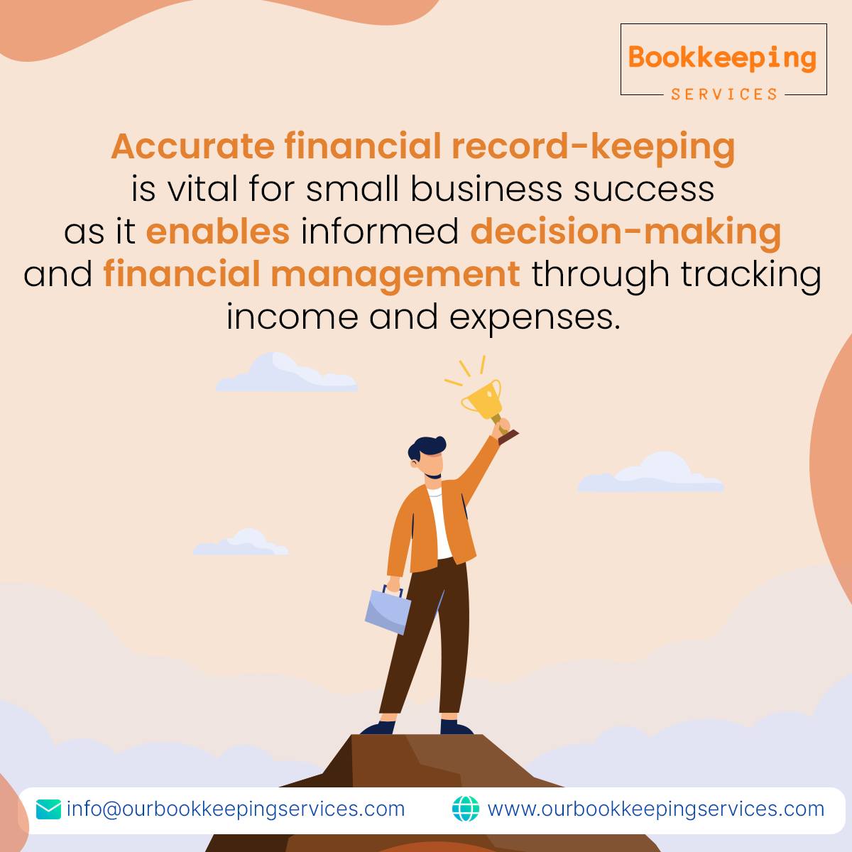 Ourbookkeepingservices - Accurate financial record-keeping is vital for ...