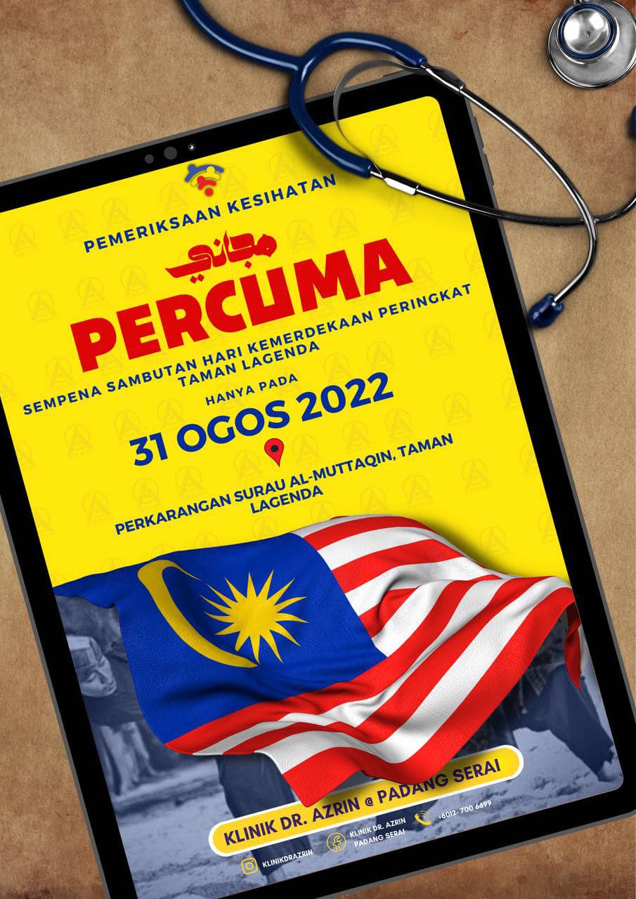 🇲🇾 PEMERIKSAAN KESIHATAN... - Klinik Dr Azrin Padang Serai | Facebook