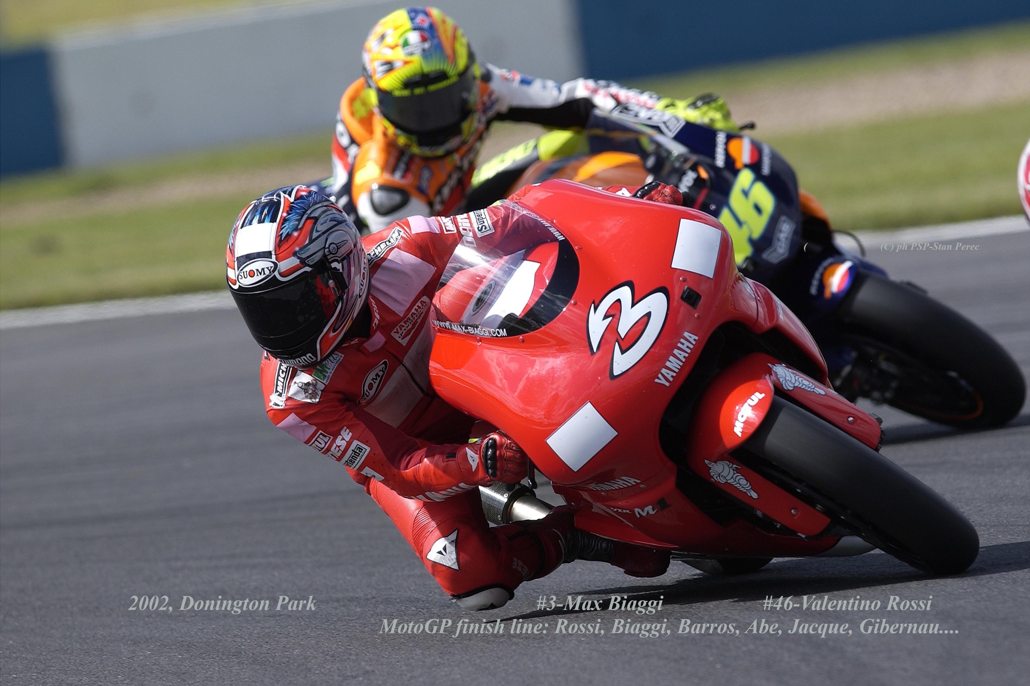vintagan・an no.27 The Doctor and Roman Emperor - MotoGP 2002 on the track and after