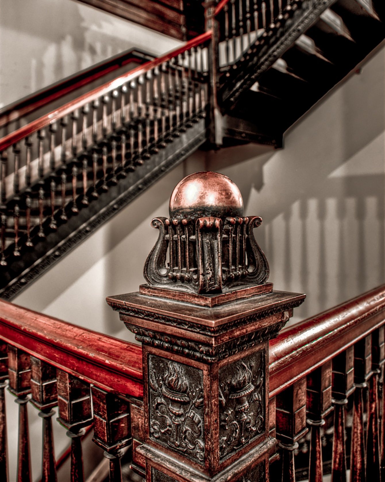The exquisite lyre-inspired detailing... - Fine Arts Building | Facebook