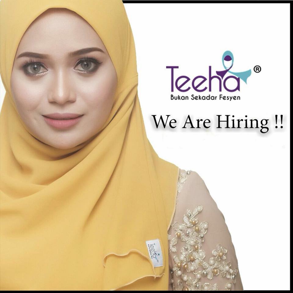 Teeha - 📞 KERJA KOSONG DI TEEHA 📑🗓 Teeha Sdn Bhd mencari... | Facebook