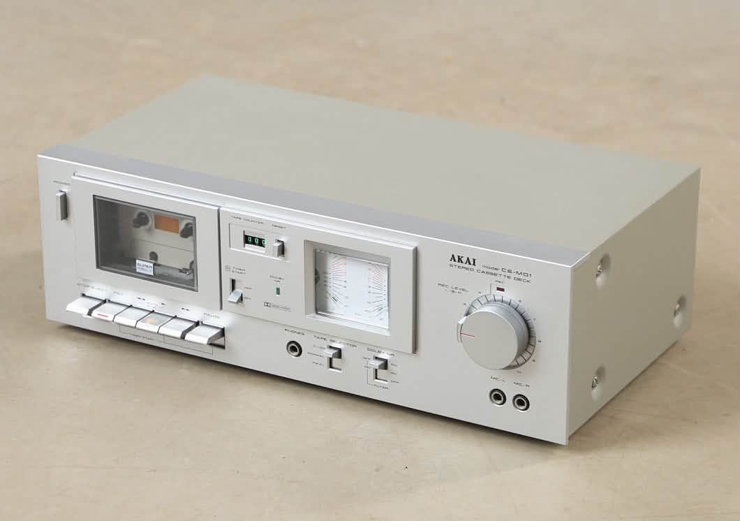 Akai CS-M01 Stereo Cassette Deck (1980)