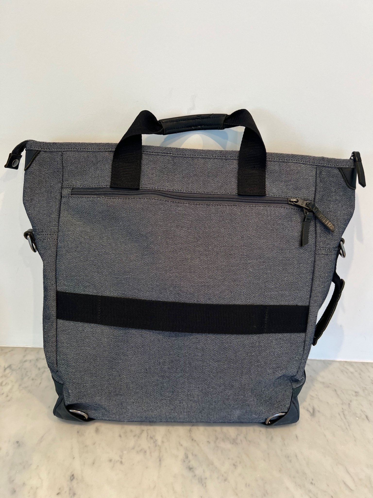 TUMI Dalston Perch Convertible Tote Backpack – Gray - NEW With 