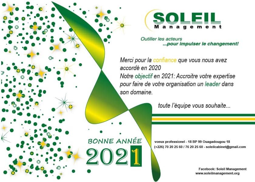Soleil Management | Ouagadougou