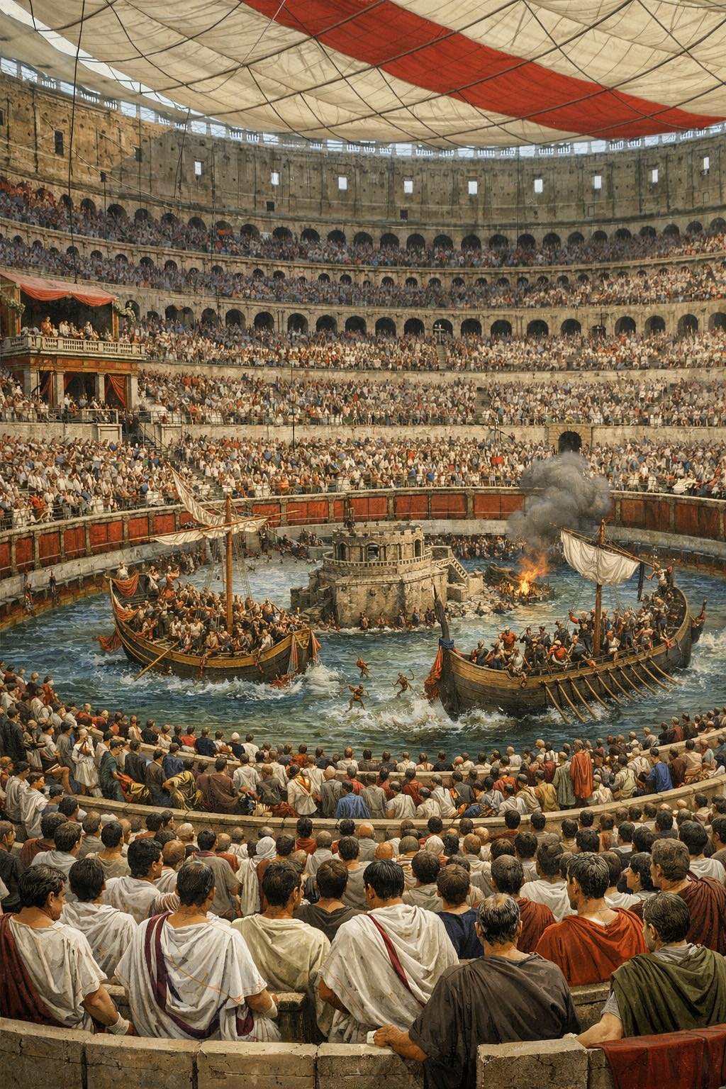 Anjali - 🏛️ The Colosseum in Rome wasn’t just a monument. It was built ...