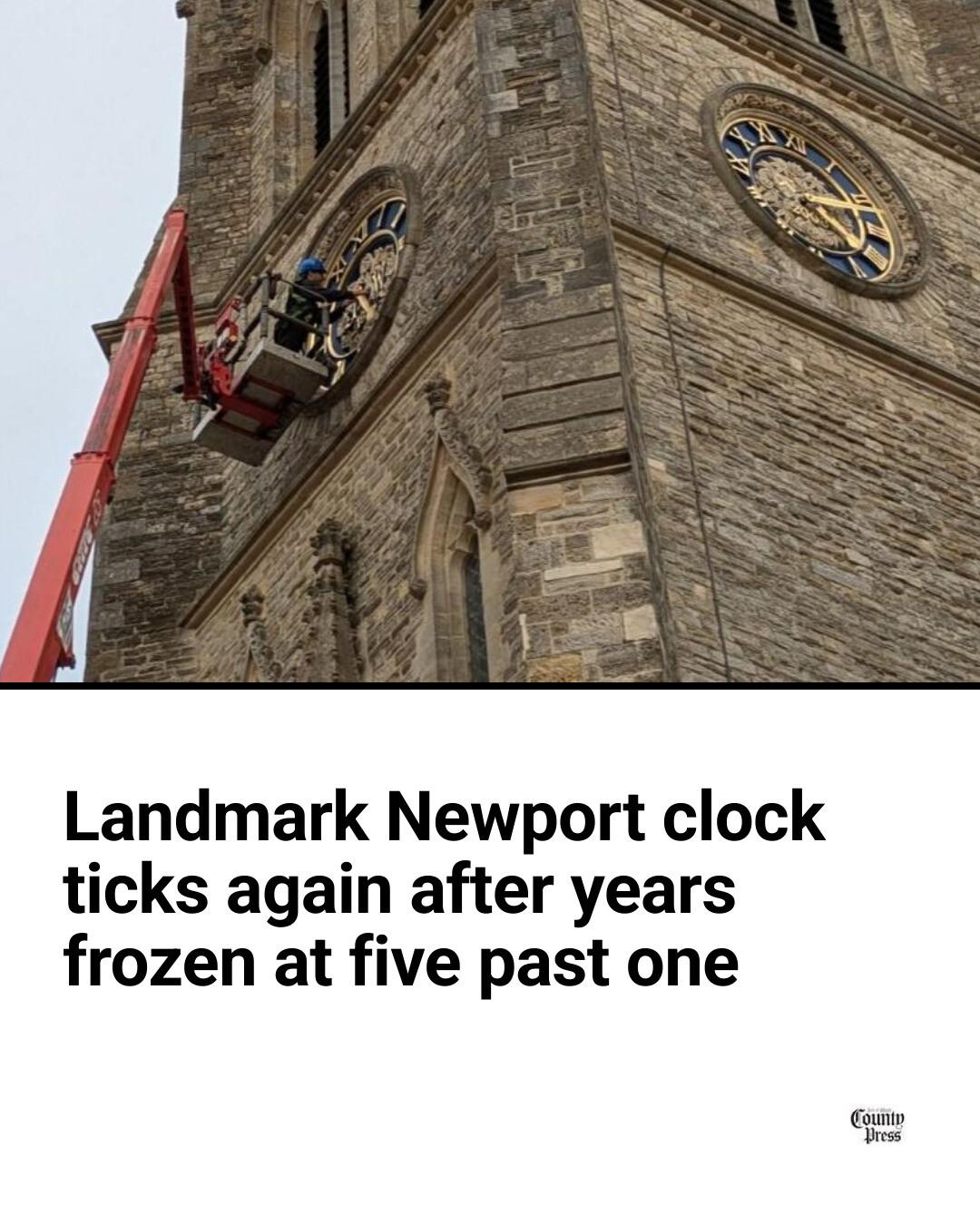 Isle - The historic clock finally works again! 🕔 | Facebook