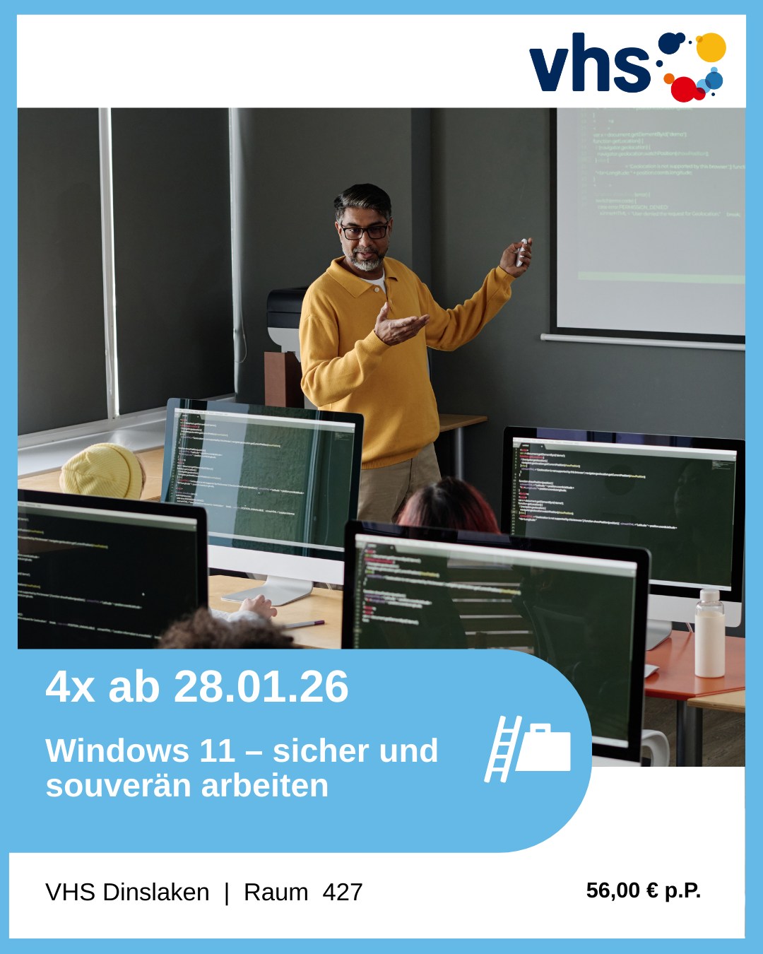 VHS - 💻 Neu starten mit Windows 11! Rechtzeitig das Update von Windows ...