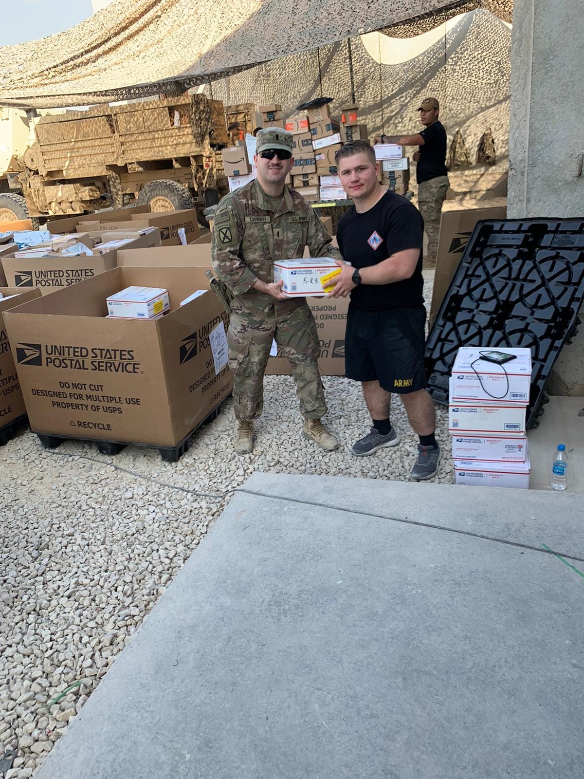 Boxes to Boots - Our Care Packages have arrived in Iraq,...