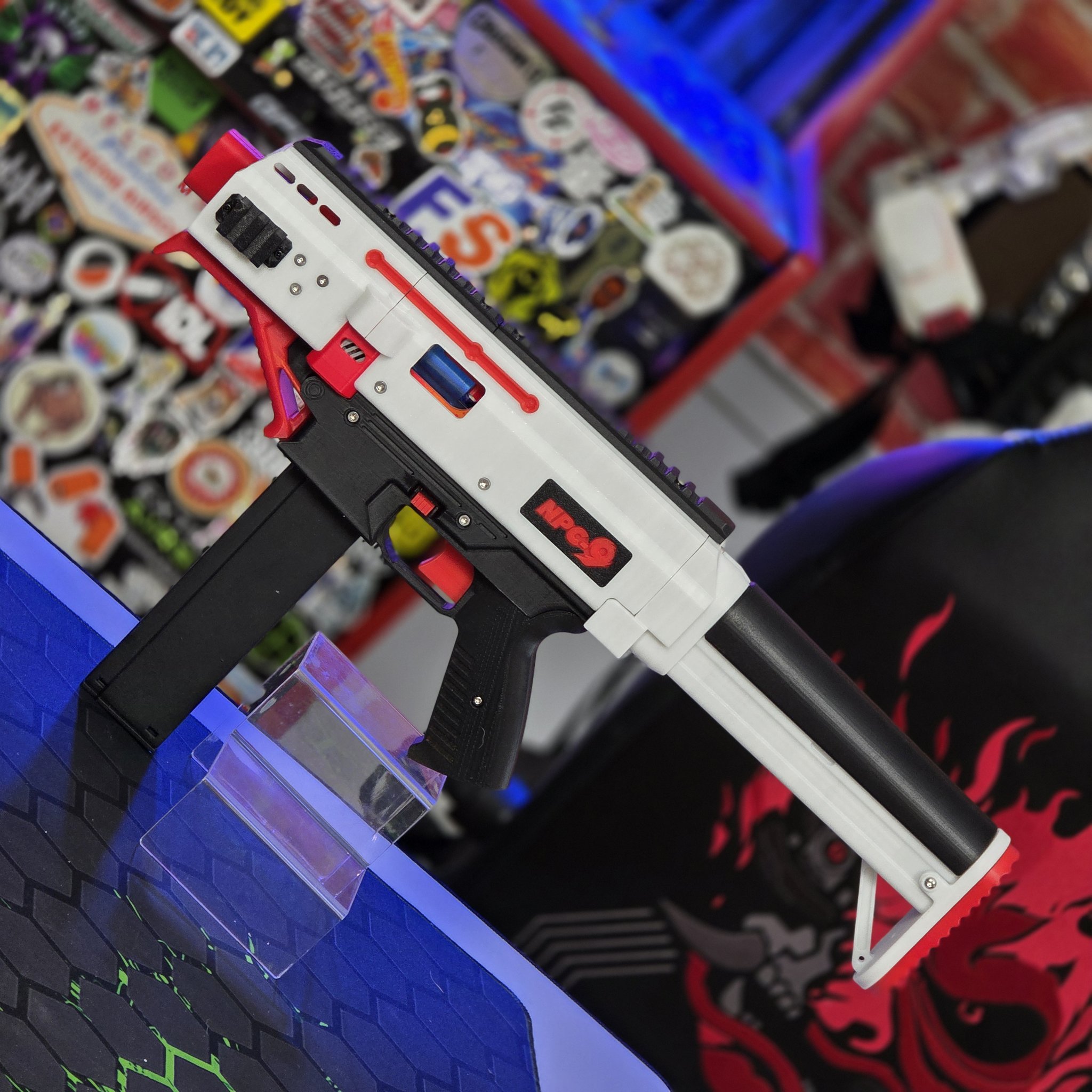Noidcore NPC-9 blaster review with OOD Kraken motors and Kuryaka Kepler flywheels