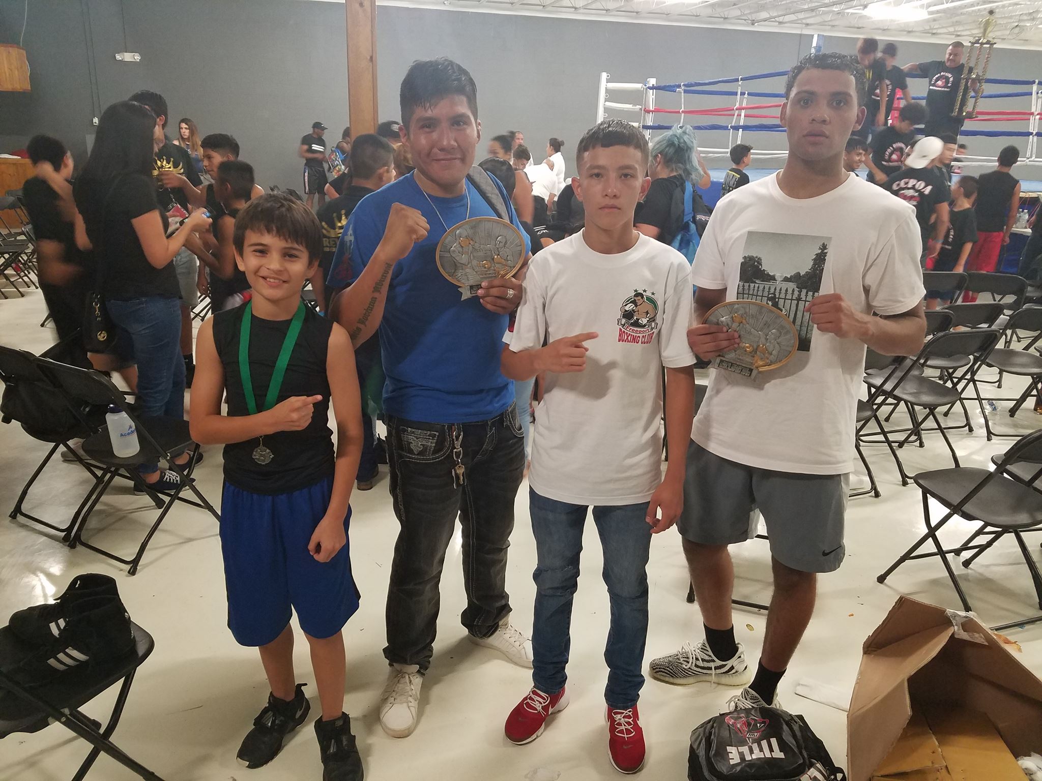 We want to give a BIG SHOUT OUT AND... - Freeport Boxing Club