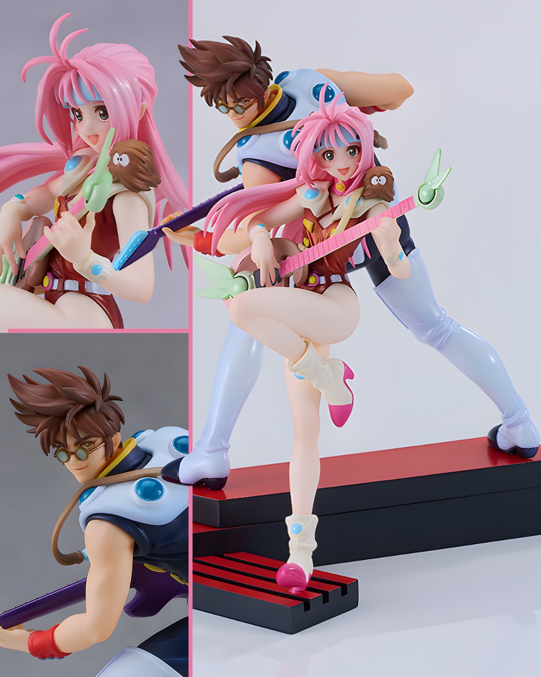 RE-RELEASE: MACROSS Plastic Models Basara Nekki & Mylene Flare