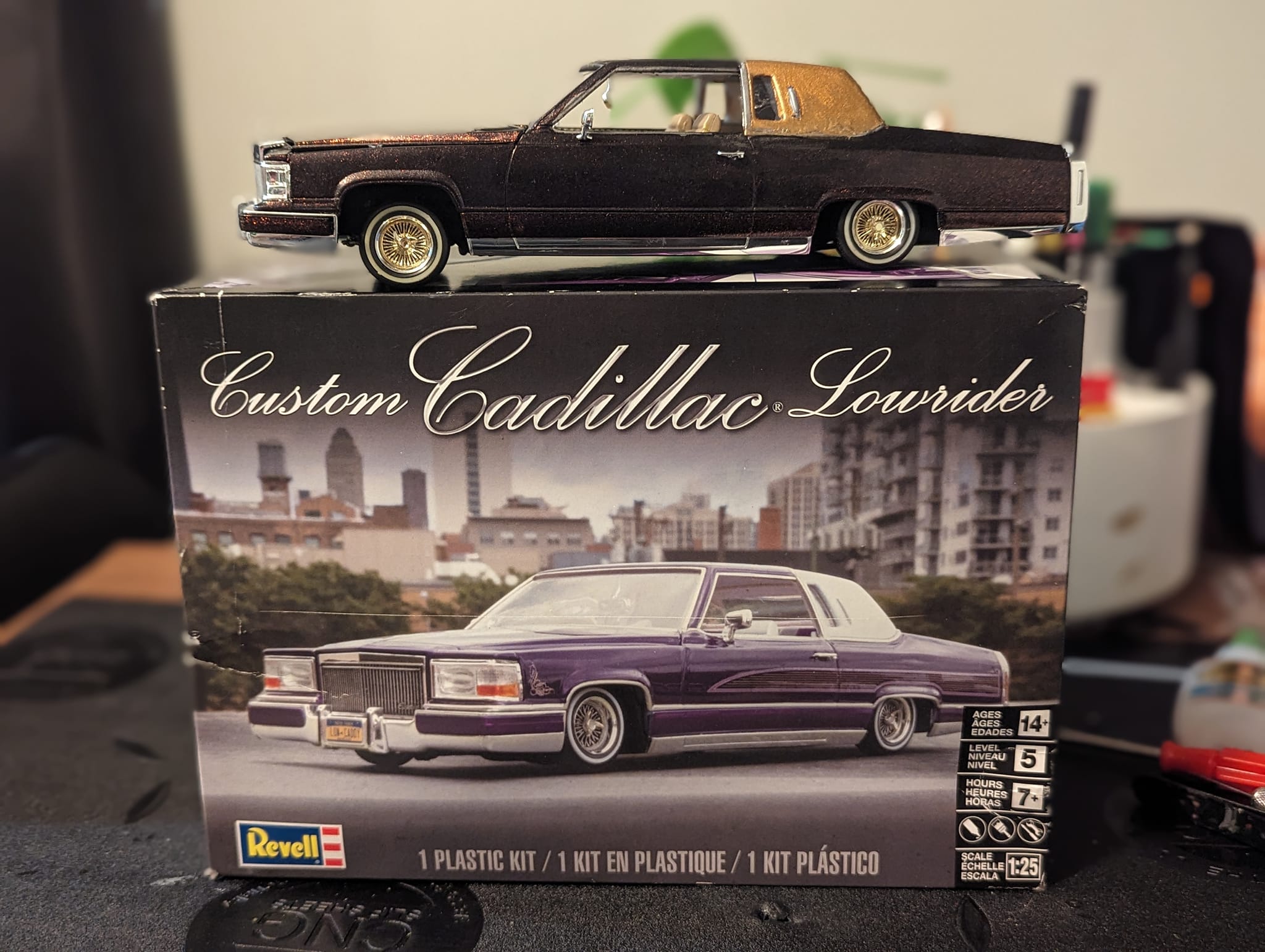 Just finished my lowrider Cadillac.