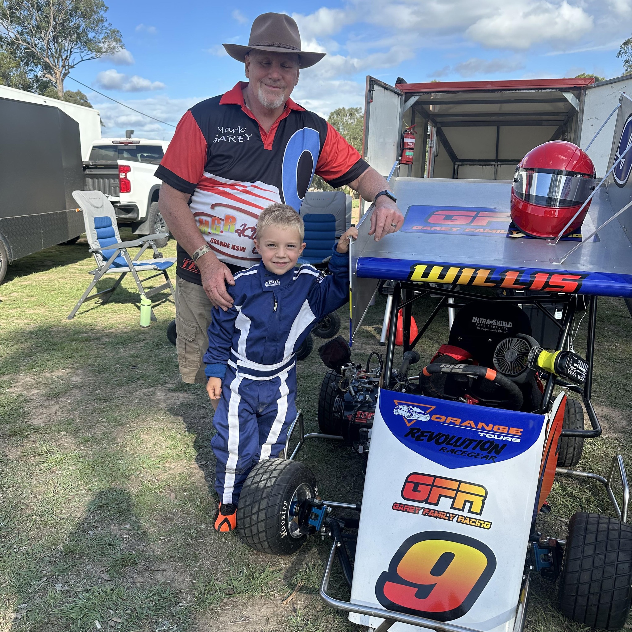 DUBBO • 9 MAY 2026 Logan raced at Dubbo Speedway today as the pre show ...