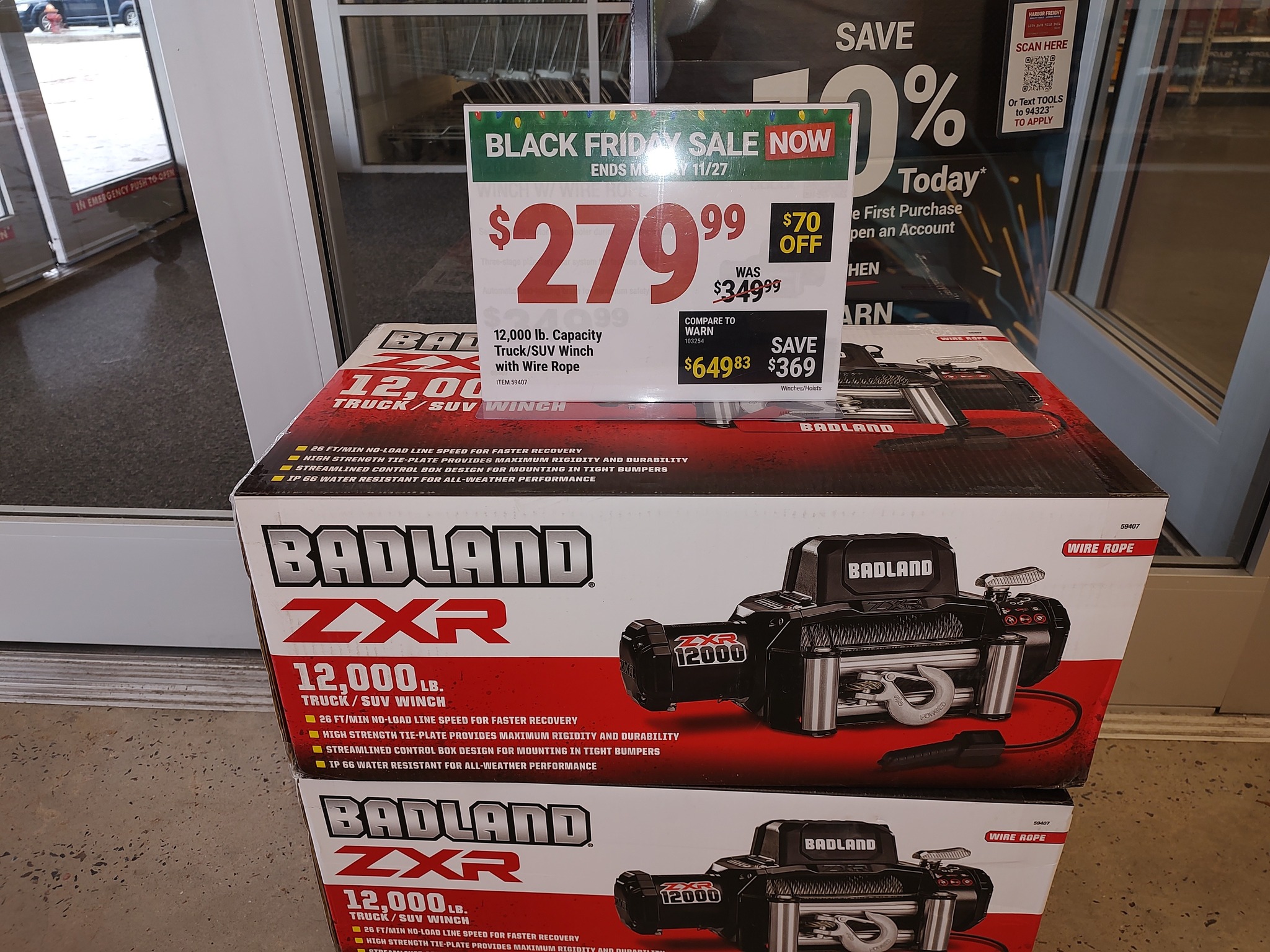 🚨DEAL ALERT: Buy a Badland ZXR 12,000 or ZXR 9,500 winch and get