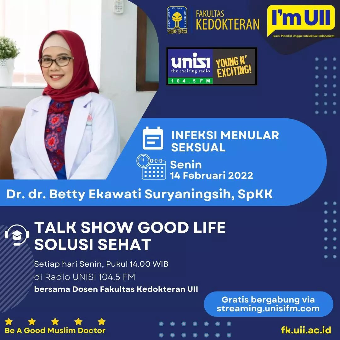 Fakultas - Ingin tahu lebih banyak terkait infeksi menular seksual? Yuk ...