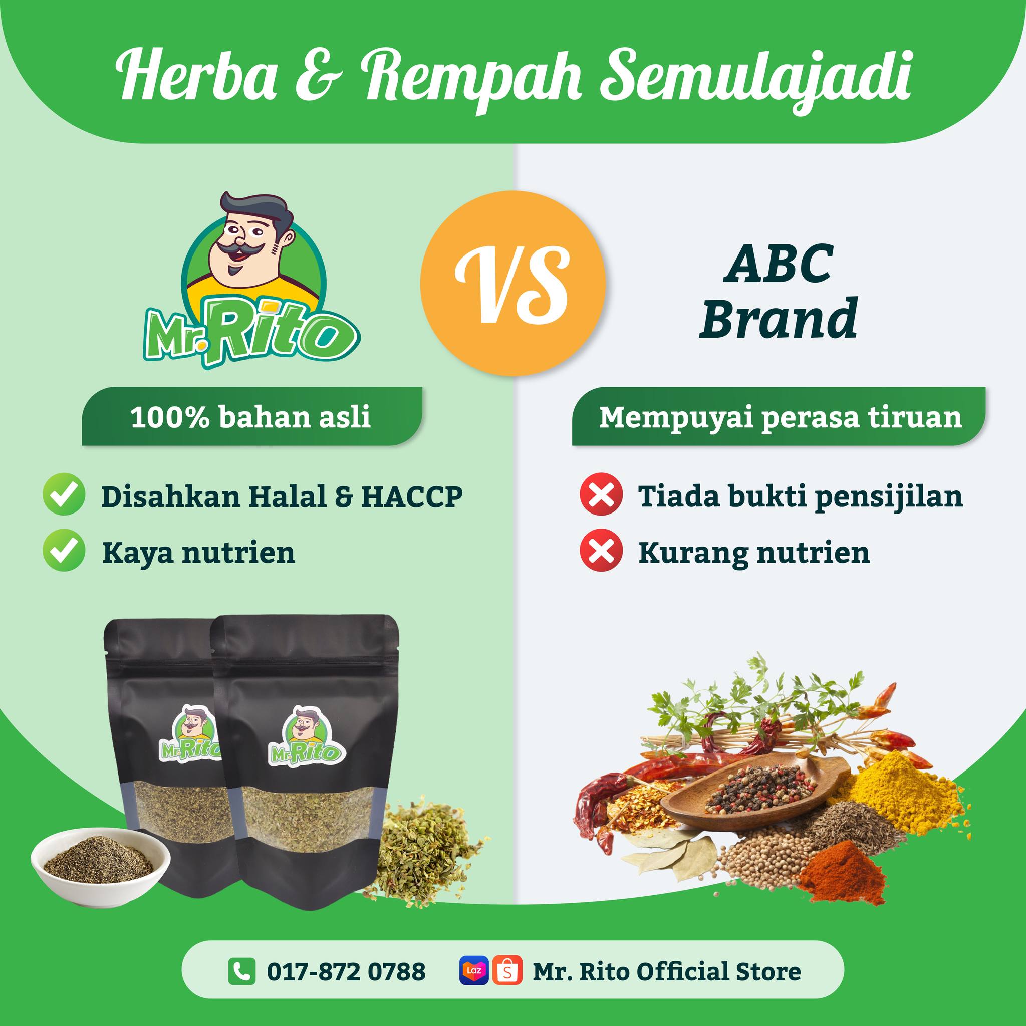 Tahukah anda tak semua herba... - Noah Foods Trading Sdn Bhd | Facebook