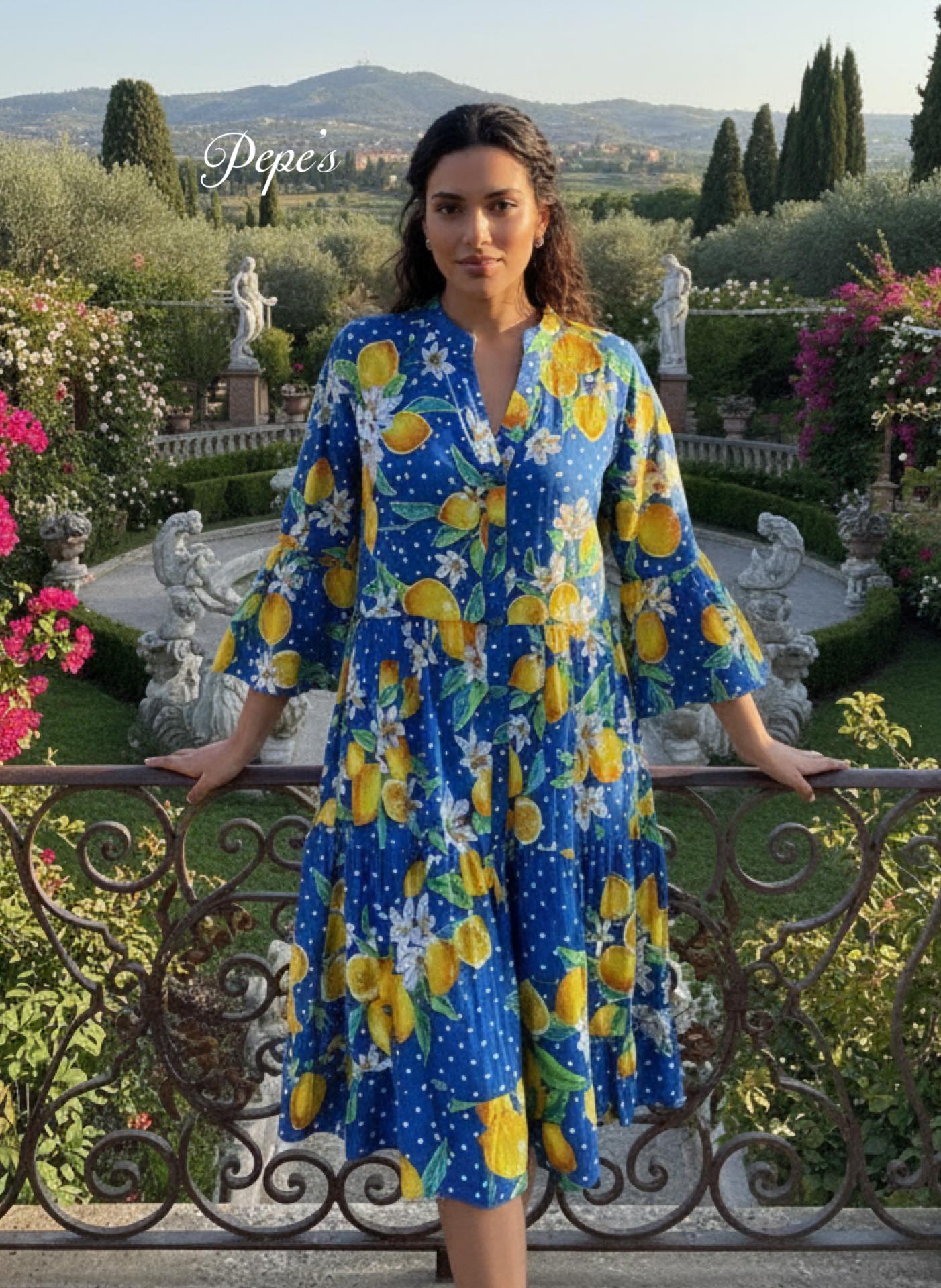 Fresh, vibrant & effortless in this Capri Italian lemon inspired
