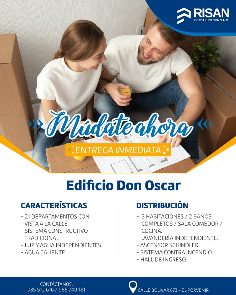 Risan - #COMPRAAHORA #CHICLAYO Conoce las características de tu nuevo ...
