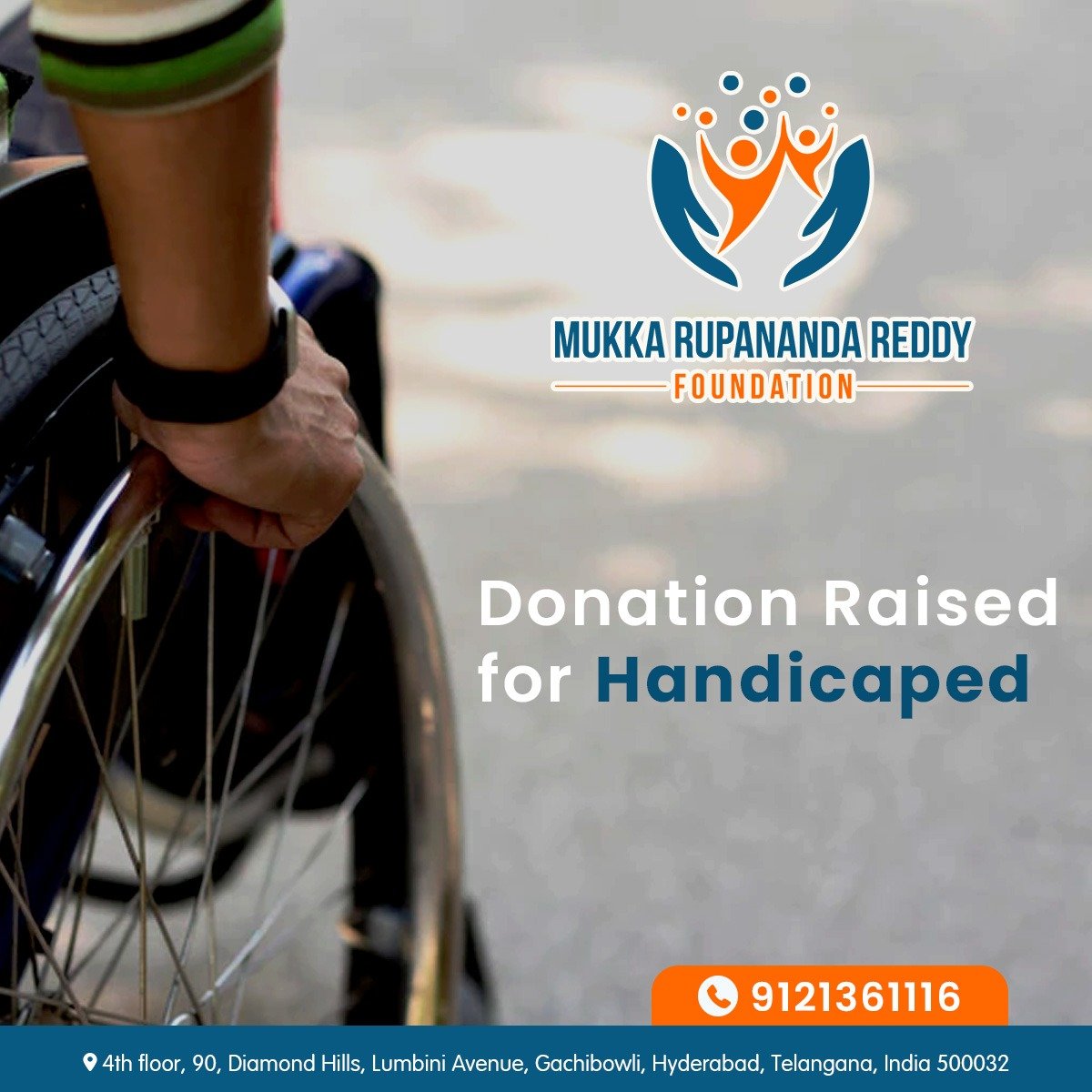 Donations obviously... - Mukka Rupananda Reddy Foundation | Facebook