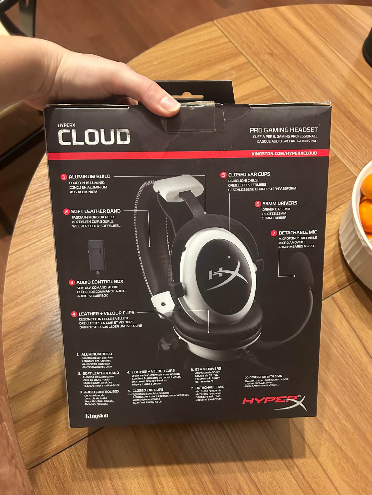 HyperX cloud programming headset - Headsets - Redmond, Washington ...