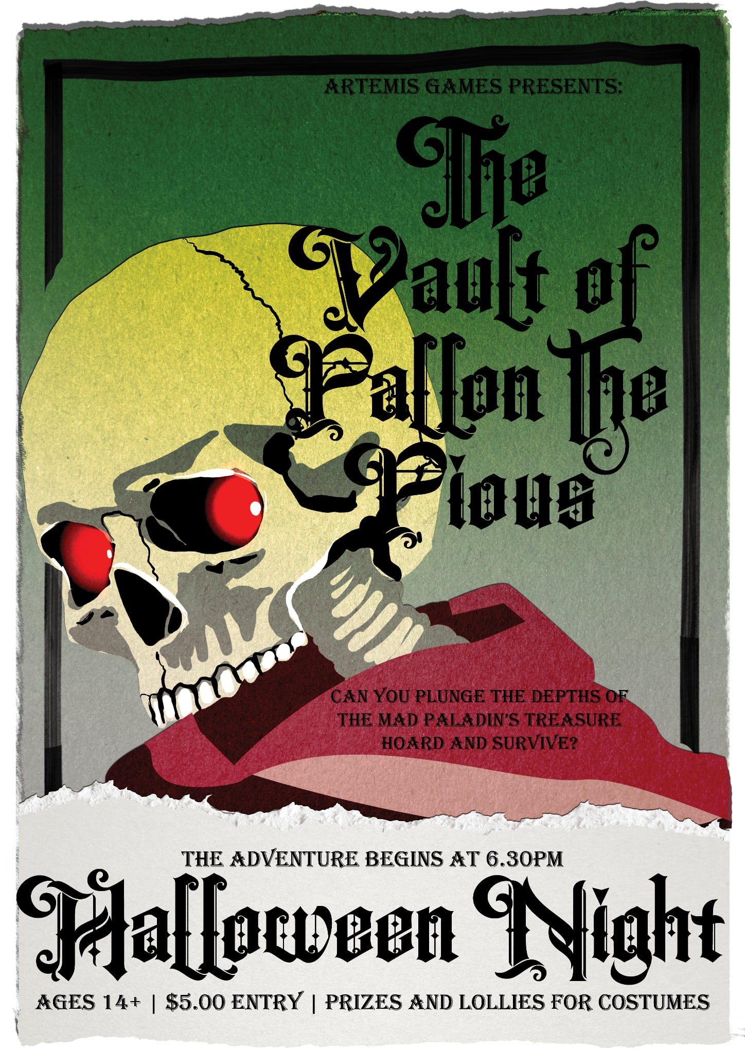 Artemis League Halloween Special - The Vault of Pallon the Pious