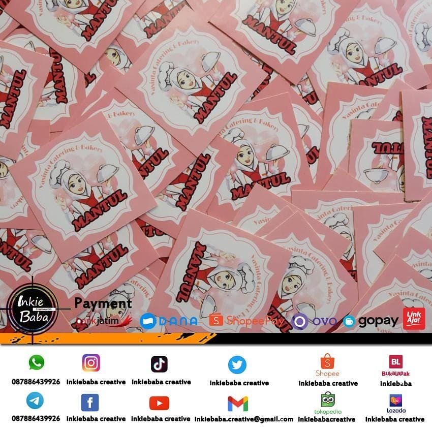 Sticker dan label bisa digunakan... - Inkiebaba Creative | Facebook