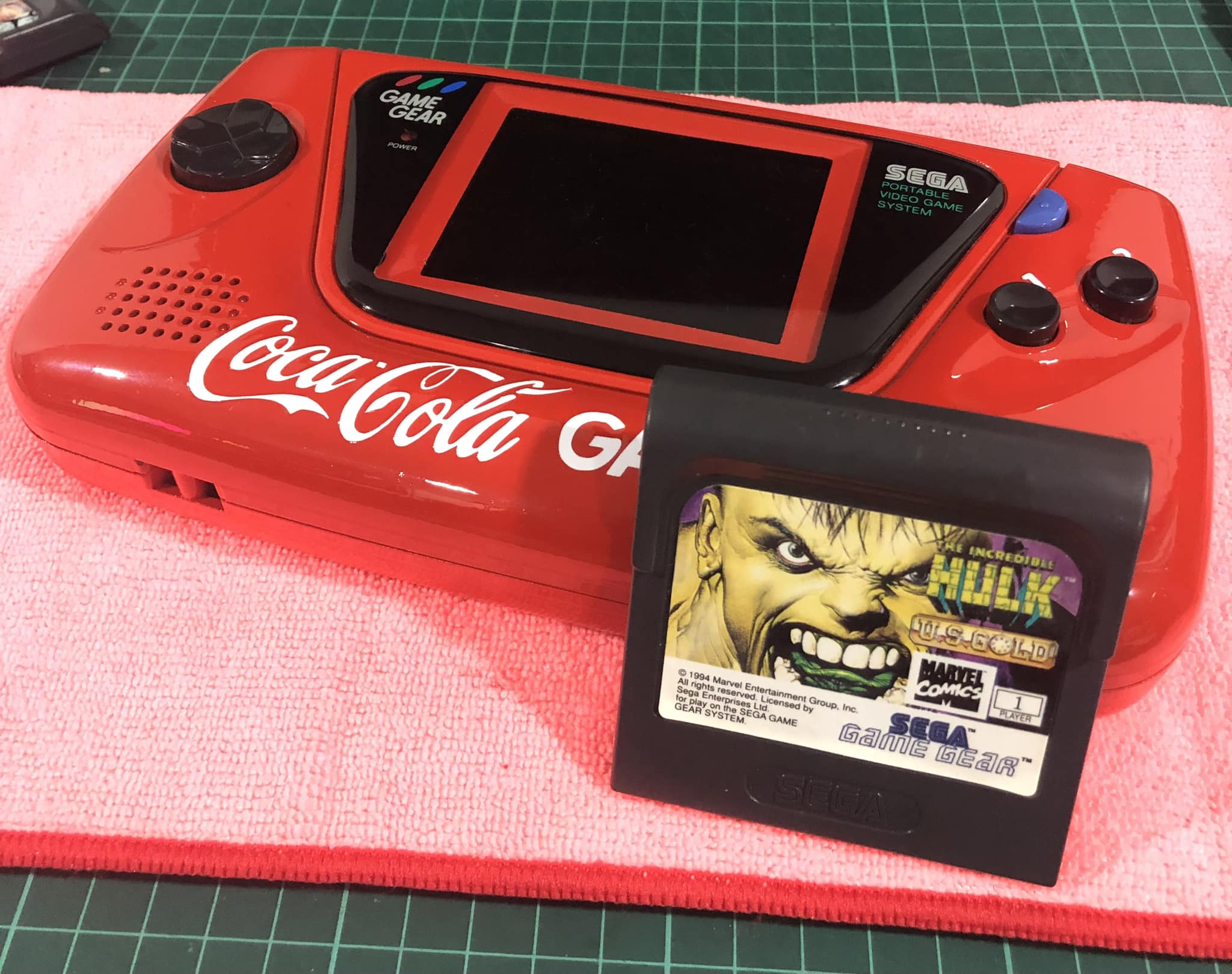 Coca Cola Kid game on Game Gear