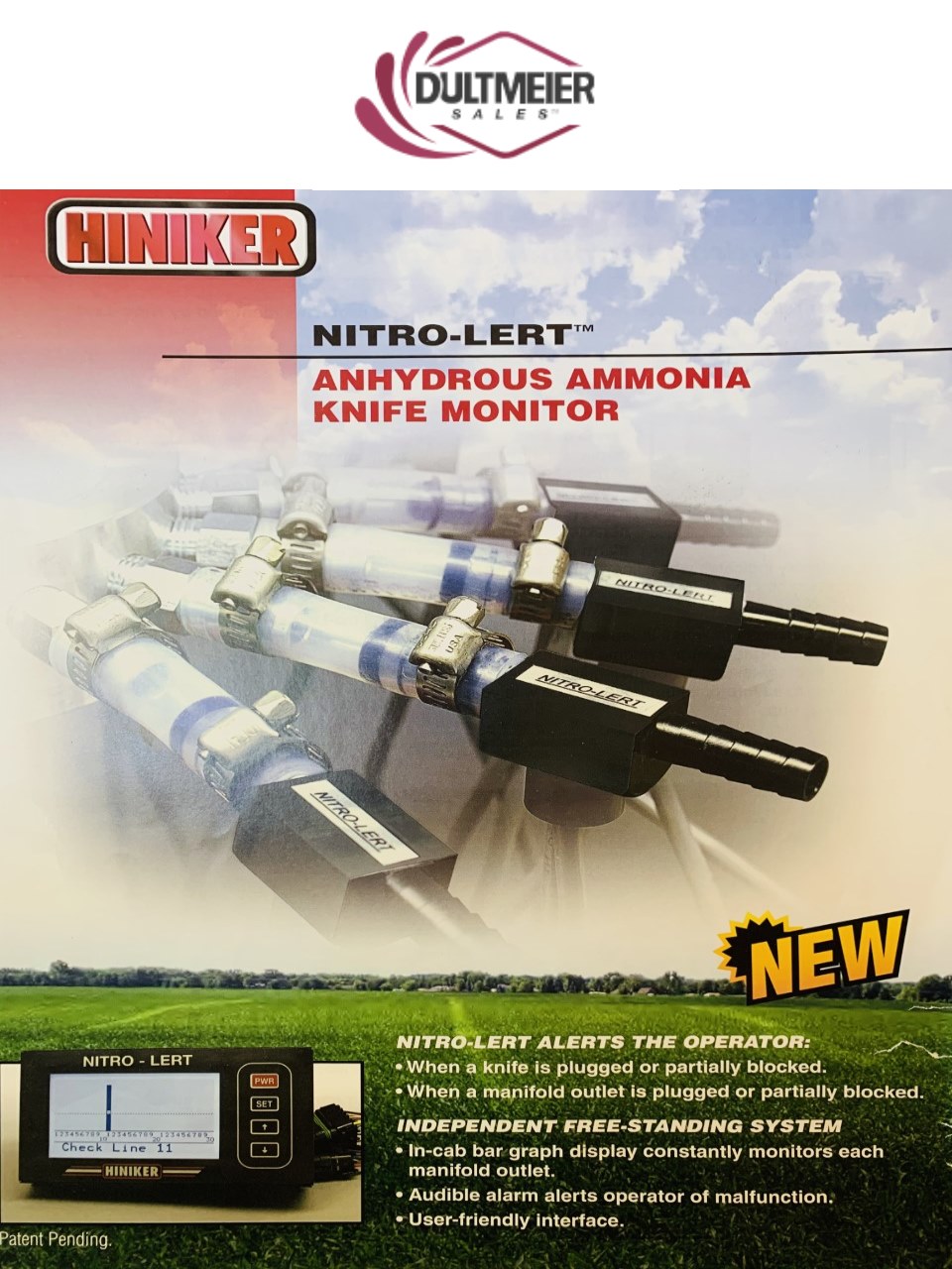 Hiniker Company Nitro-Lert Anhydrous... - DW Enterprises LLC