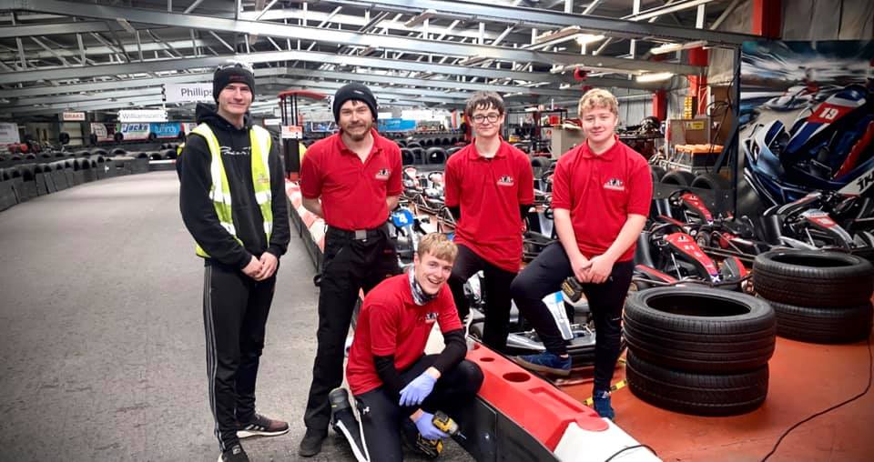 📸 Behind the scenes 📸 Here we... - Inverness Kart Raceway | Facebook