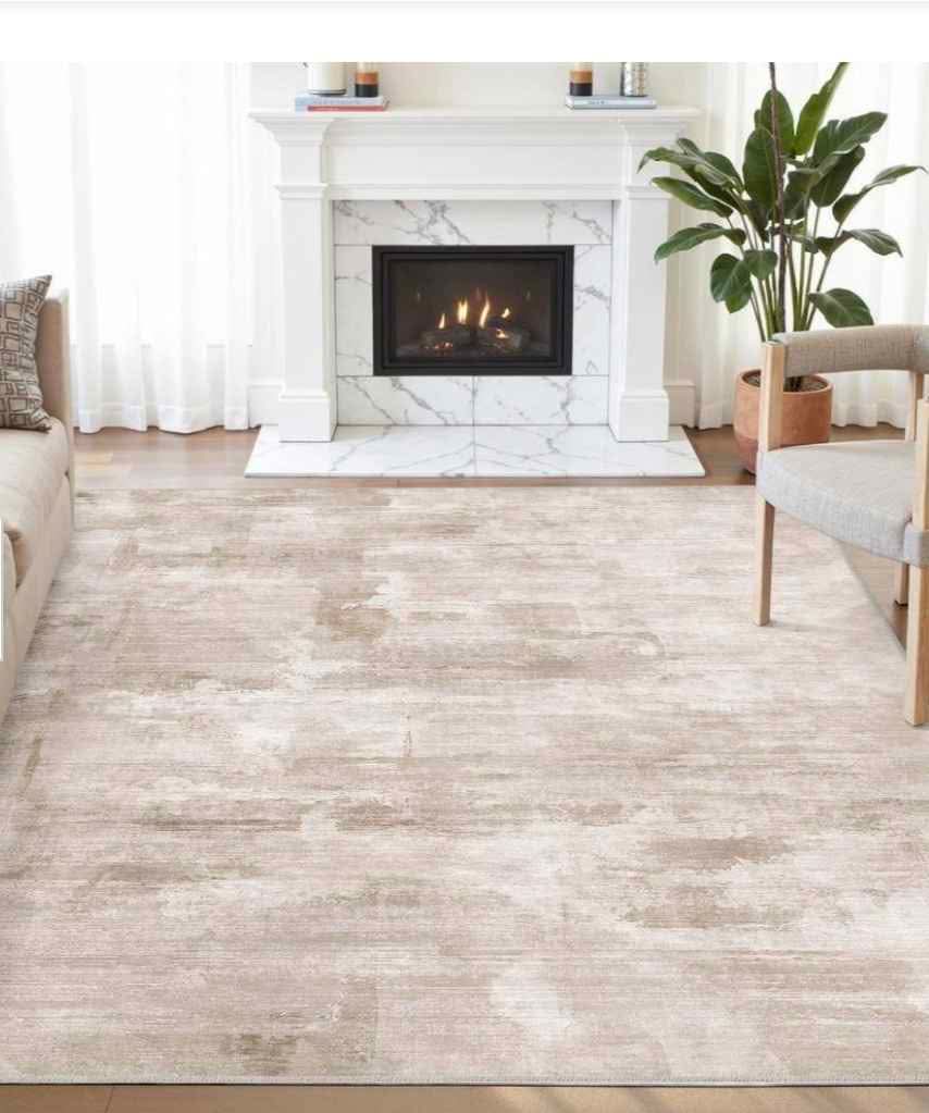 BRAND NEW WondRg 8x10ft Washable Area Rug for Living Room, Home - Area ...