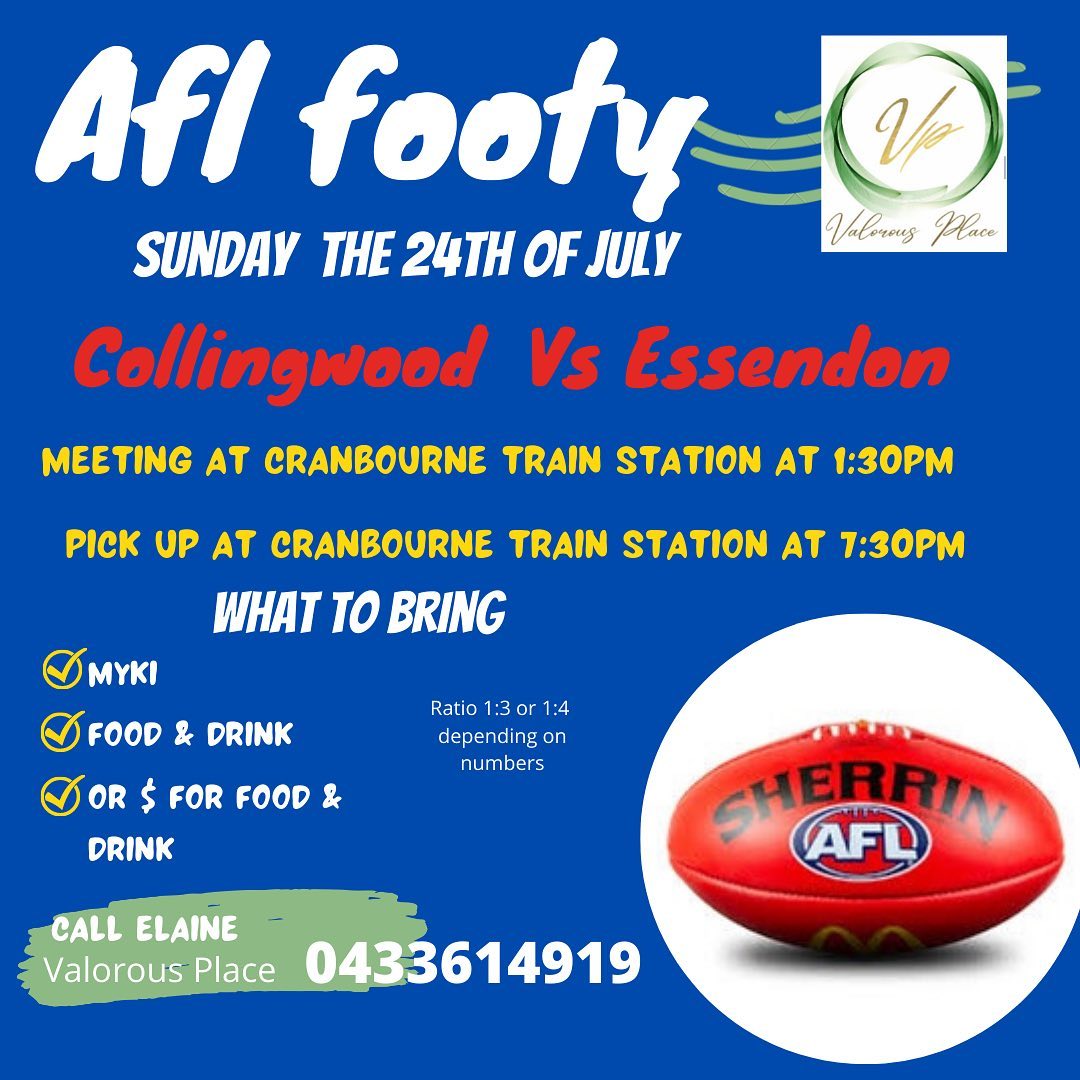 Valorous Place - Sunday footy at the MCG. Pies Vs Bombers... | Facebook