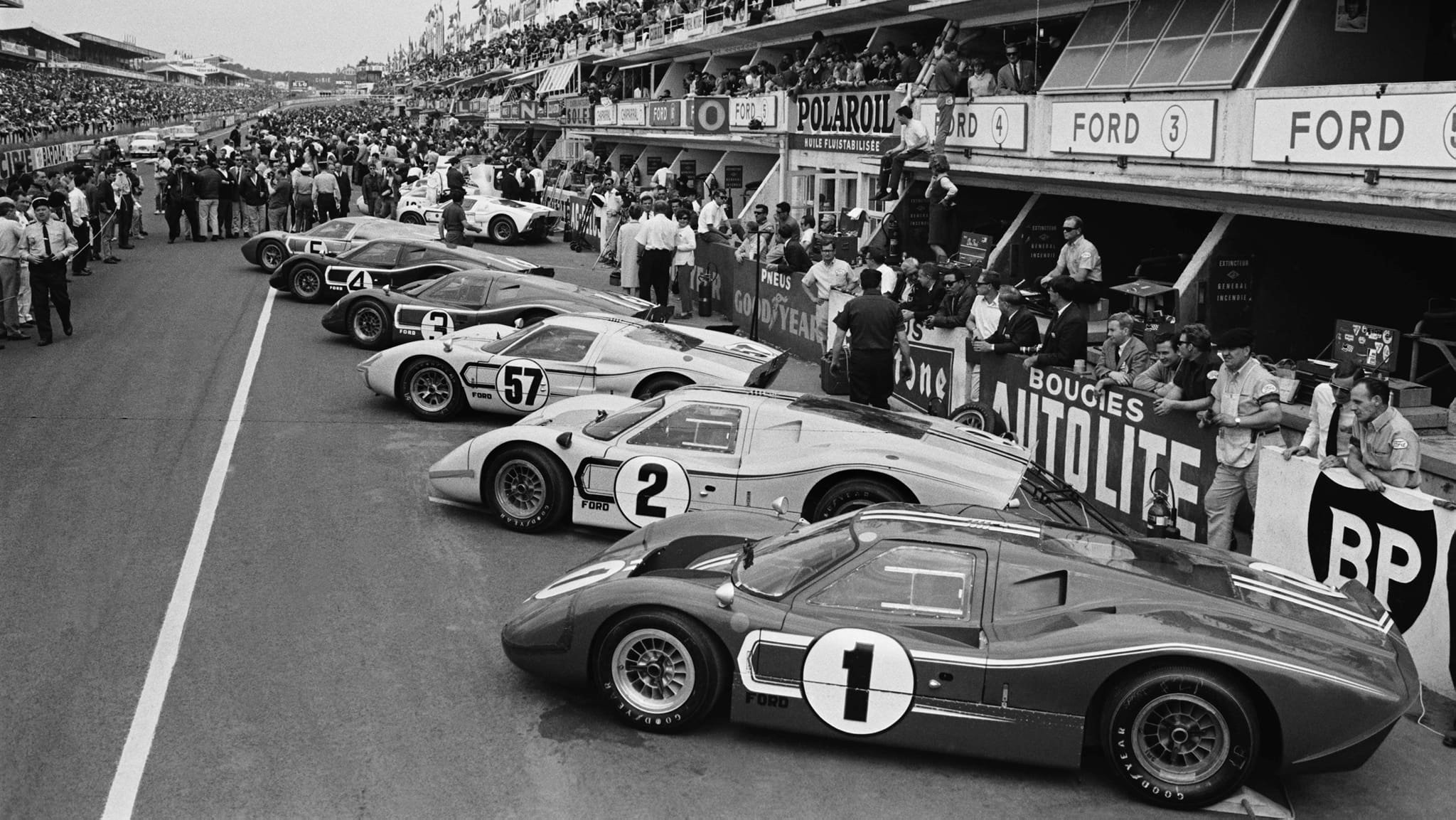 Crazy to me that in 1967, the winning Ford GT40 completed 388 laps 
