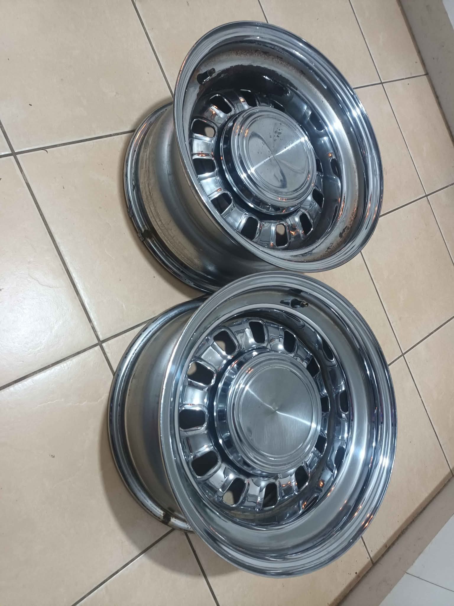 Ford chrome 12 slot rims 15 x 8 - Car Wheels, Tires & Parts - Melbourne ...