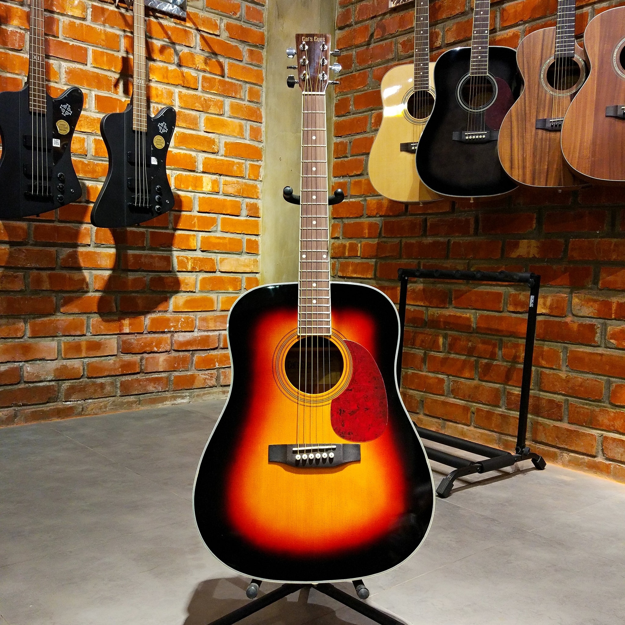 Tokai Cat's Eyes CE25-ST Acoustic Guitar - @17000/- with Gig Bag