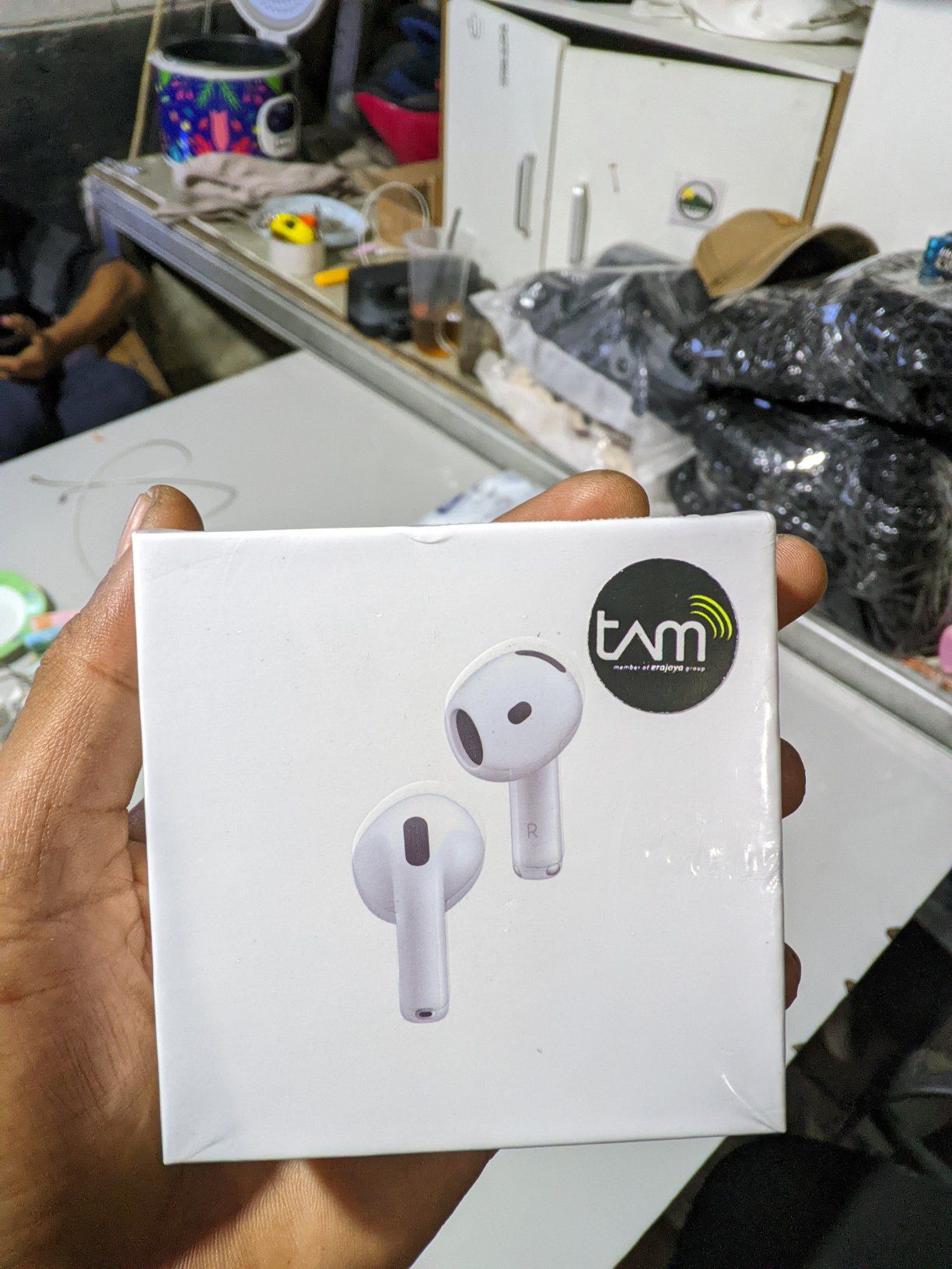 Airpods 4 (Mirror 1:1) Active Noise Cancellation ✓ Serial number