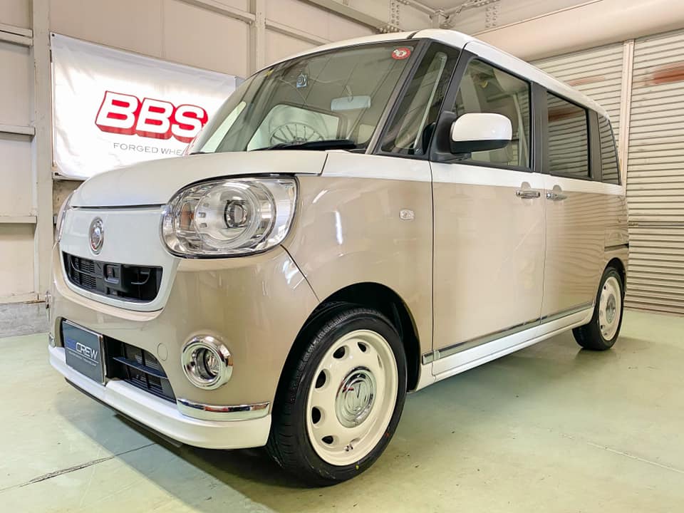 クリムソン ディーンミニ 15インチ5J ミケロッティ ムーヴキャンバスにて使用 U様ムーブキャンバス ホイール クリムソン DEAN MINI F/R 15インチ5J