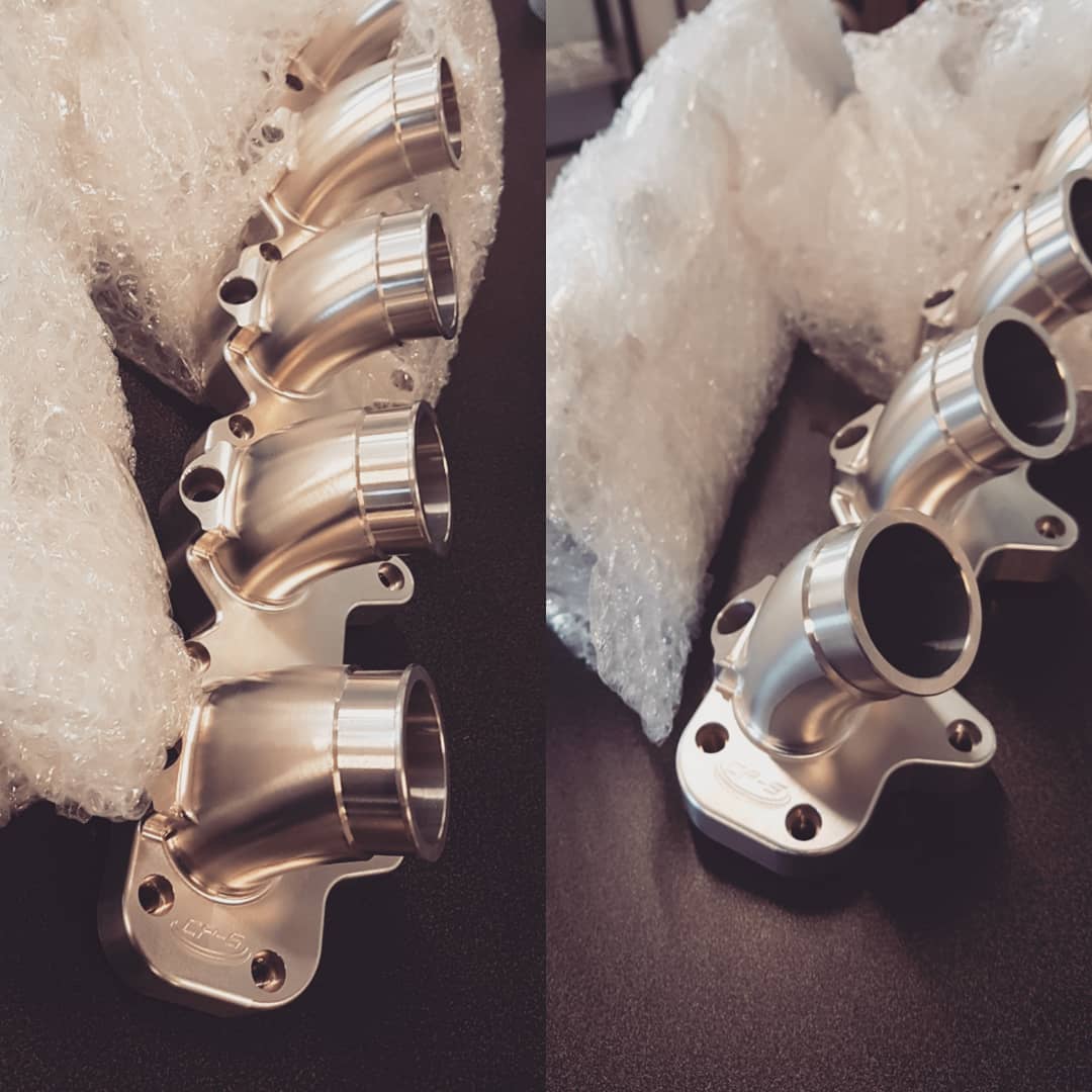 Custom - Billet intake flange to 07k shipped to UK and Norway. Now out ...