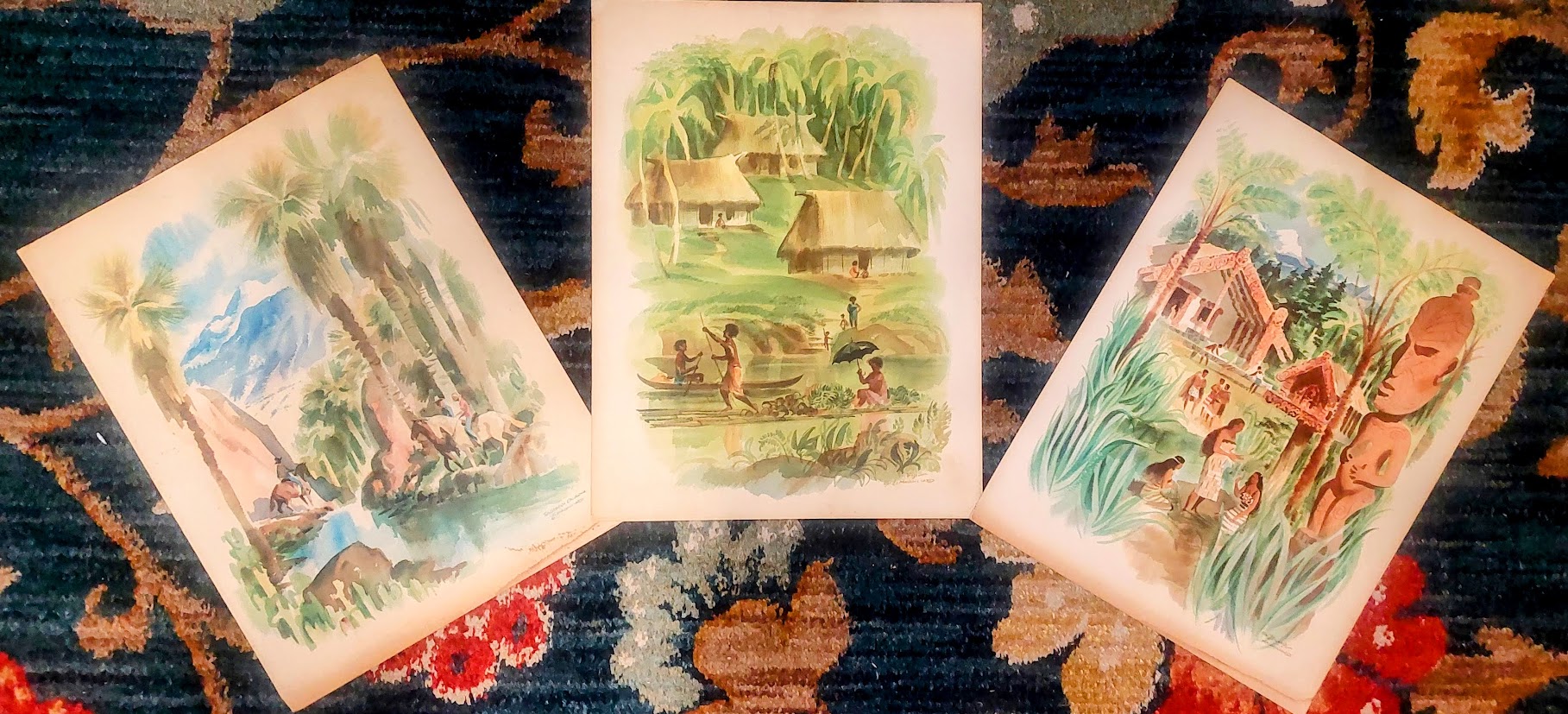 Found 3 menus from a cruise line I never heard of from the 1950s