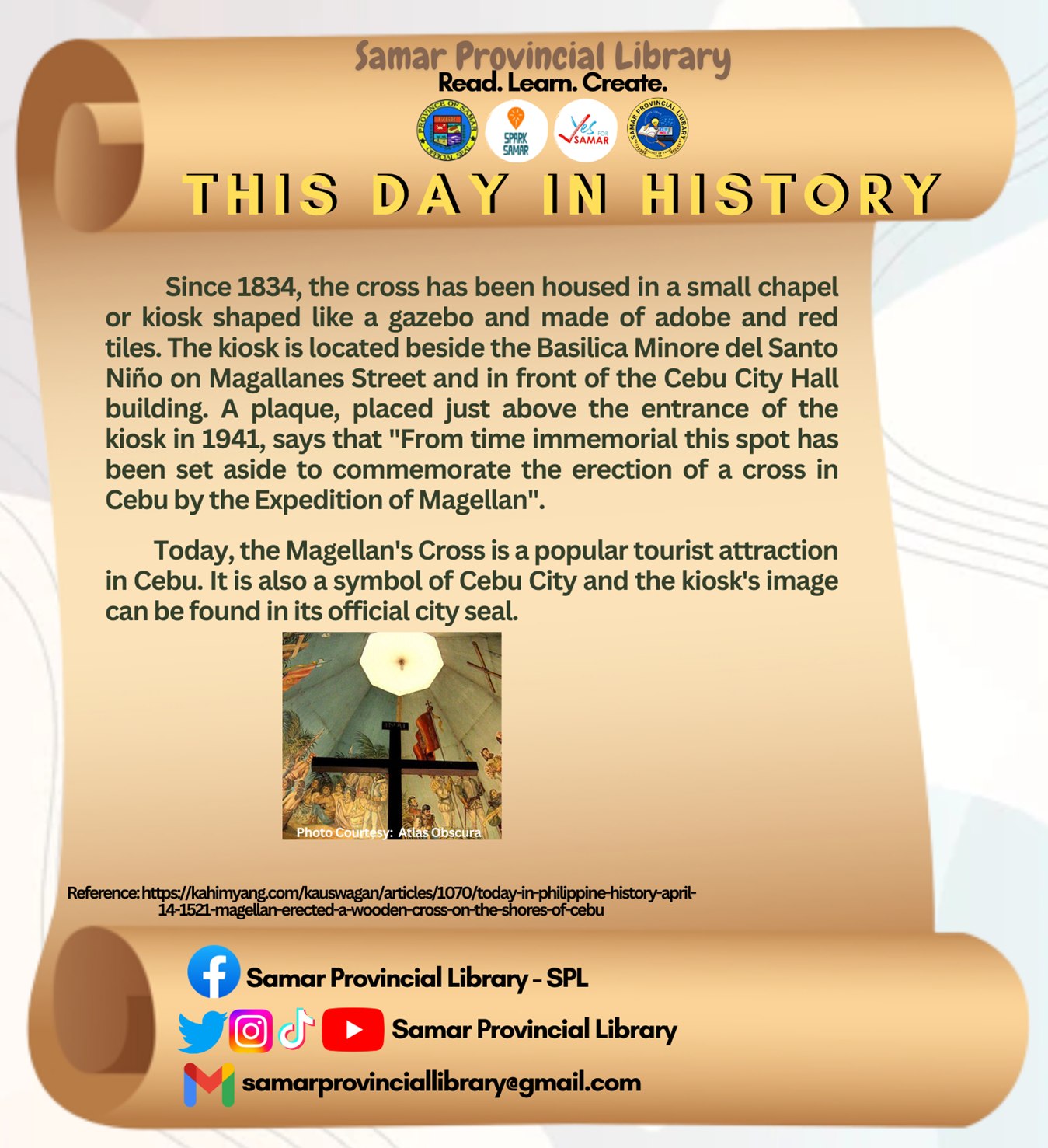 Today in Philippine... - Samar Provincial Library - SPL