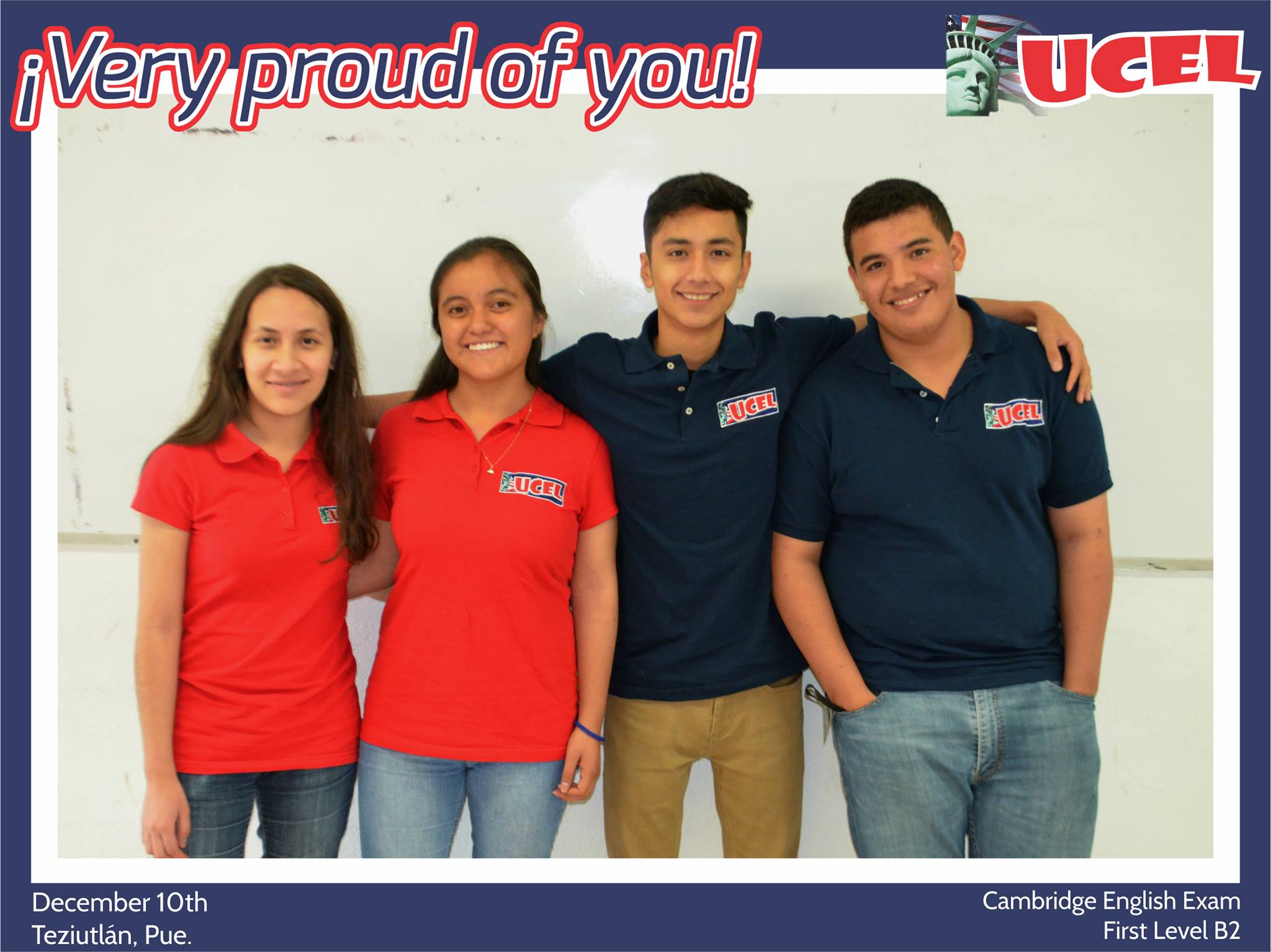 🎉 ¡Lo lograron! Felicitamos a... - UCEL English School